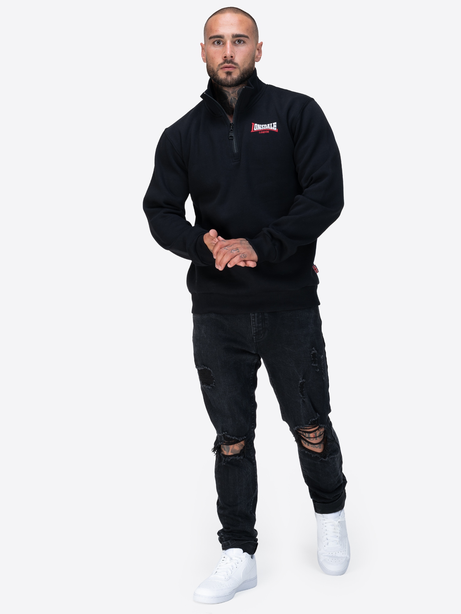 Lonsdale Sweatshirt »TROYER NORMALE PASSFORM GRYFFIDAM«, 1 tlg.
