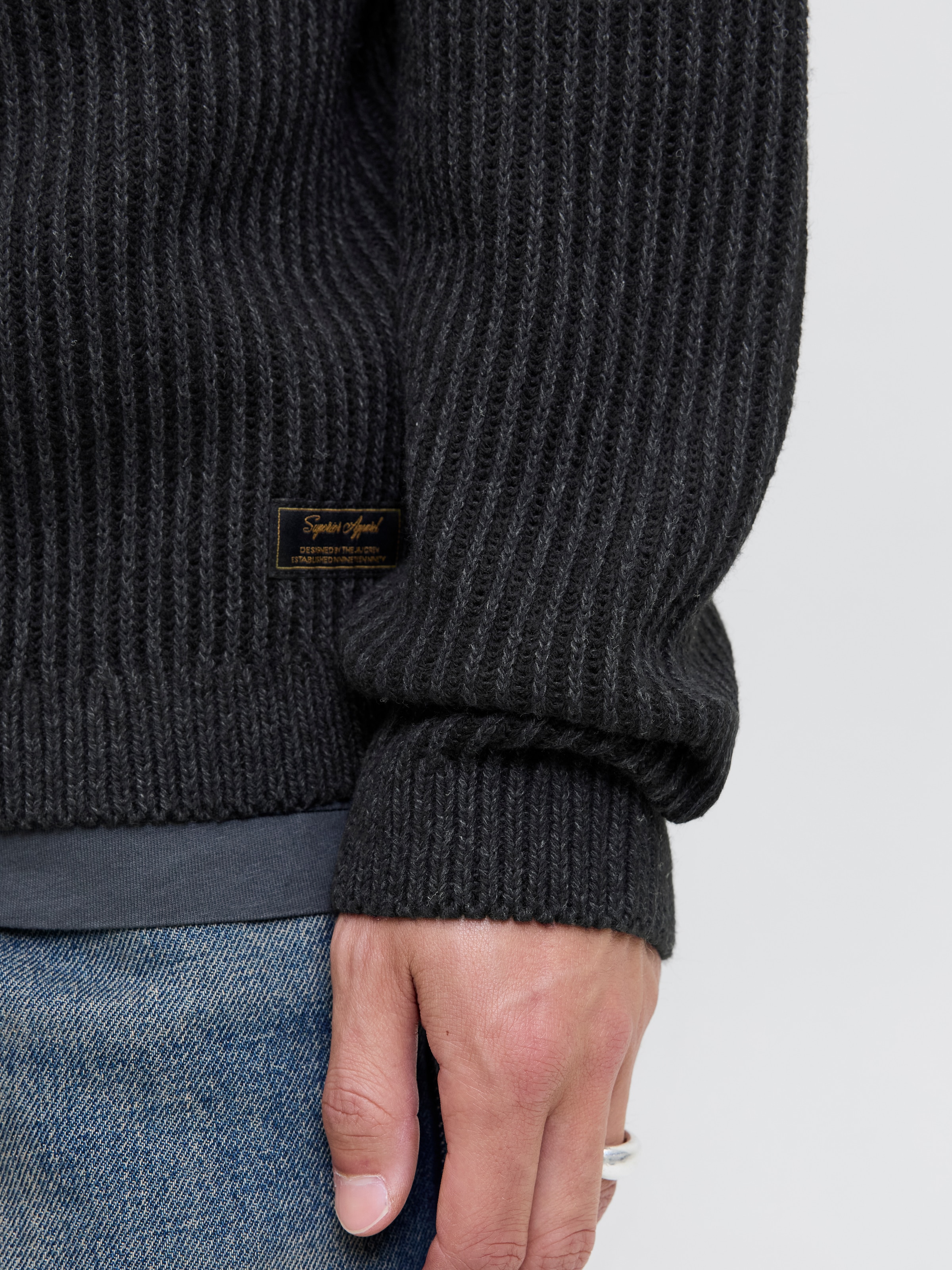 Jack & Jones Strickpullover »JJEDOVER KNIT CREW NECK SN«
