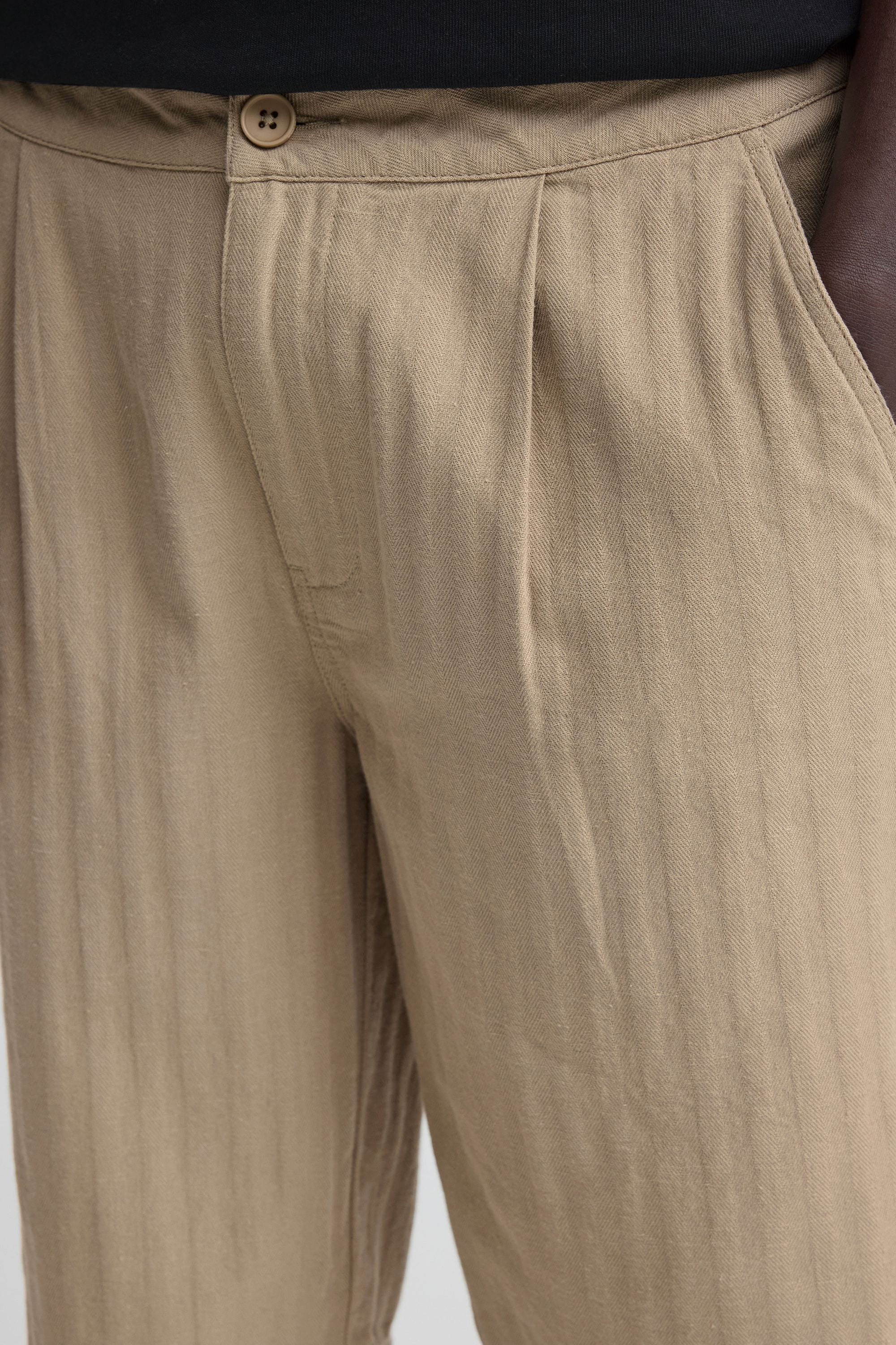 Blend Leinenhose »Leinenhose BHMorgan Linen Mix Pleated«