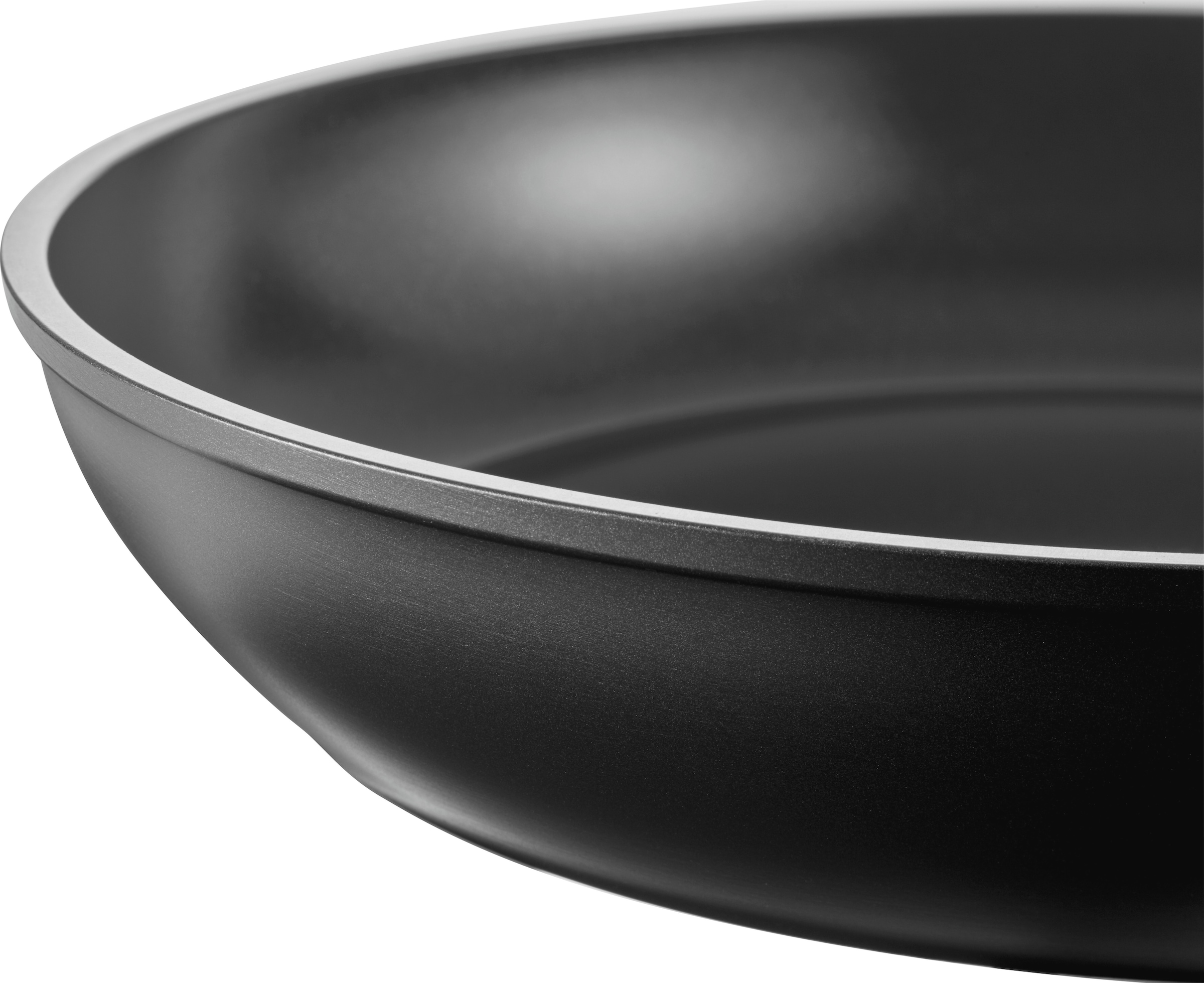 HENCKELS by ZWILLING Pfannen-Set »Sleek« Aluminium Set, Pfanne 24 cm und 28 cm, 2 tlg. Keramikbeschichtung, Soft-Touch-Griff, leicht, Induktionsgeeignet