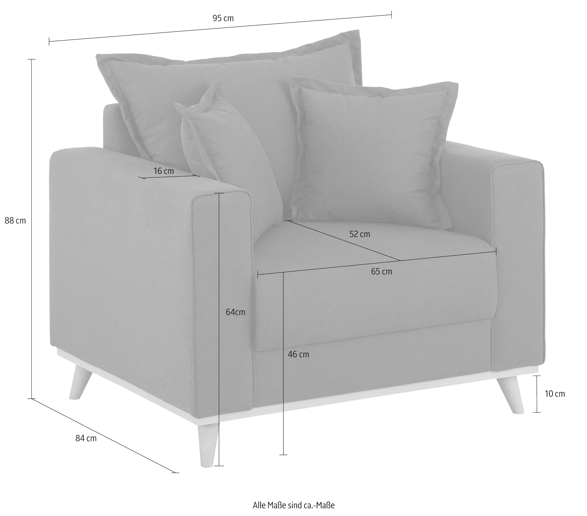 Home affaire Sessel »Edina«, auch in Baumwollmix-Bezug, im skandinavischem  Stol im OTTO Online Shop