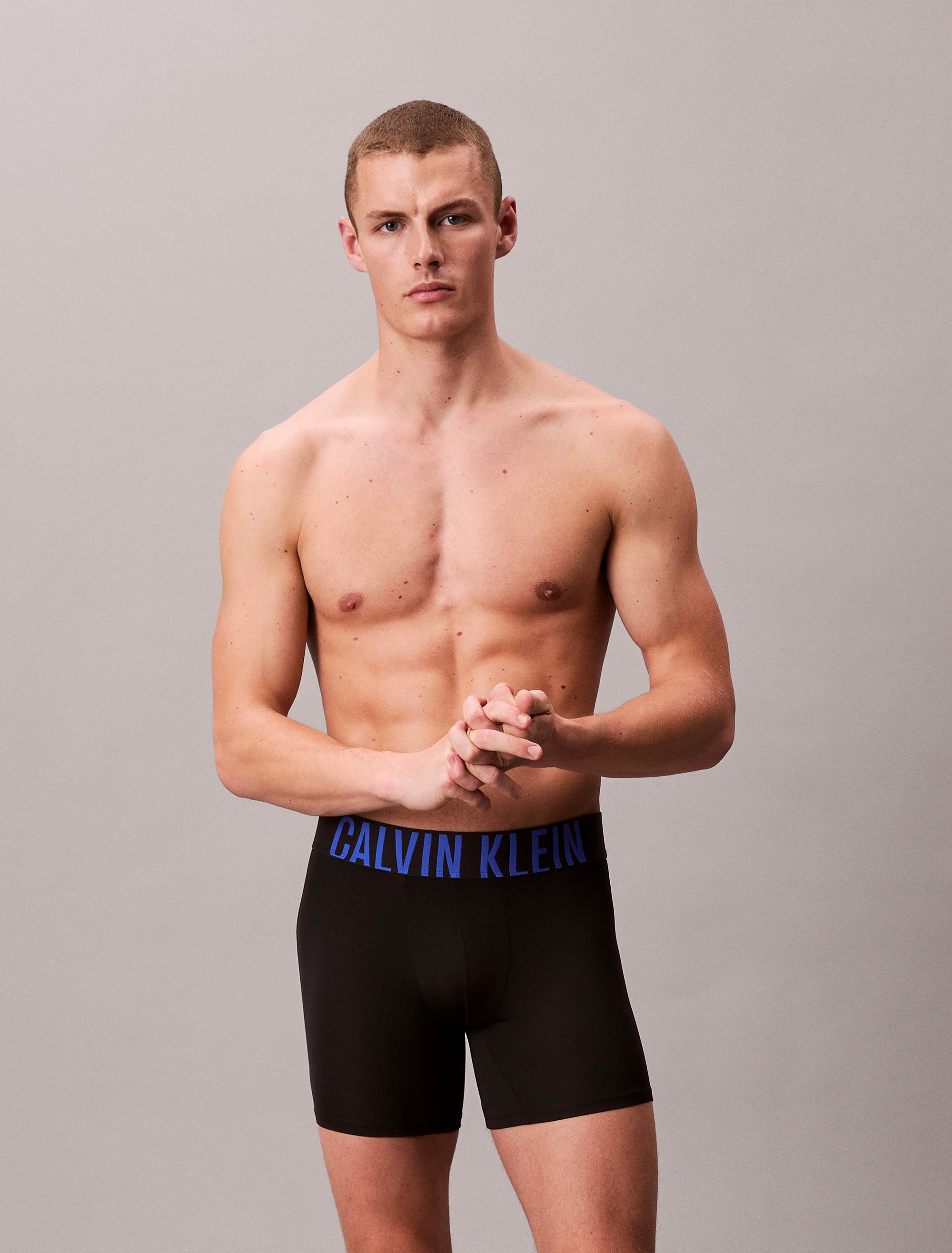 Calvin Klein Underwear Boxer »BOXER BRIEF 3PK« Packung, 3er, 3 Stk. mit elastischem Logobund