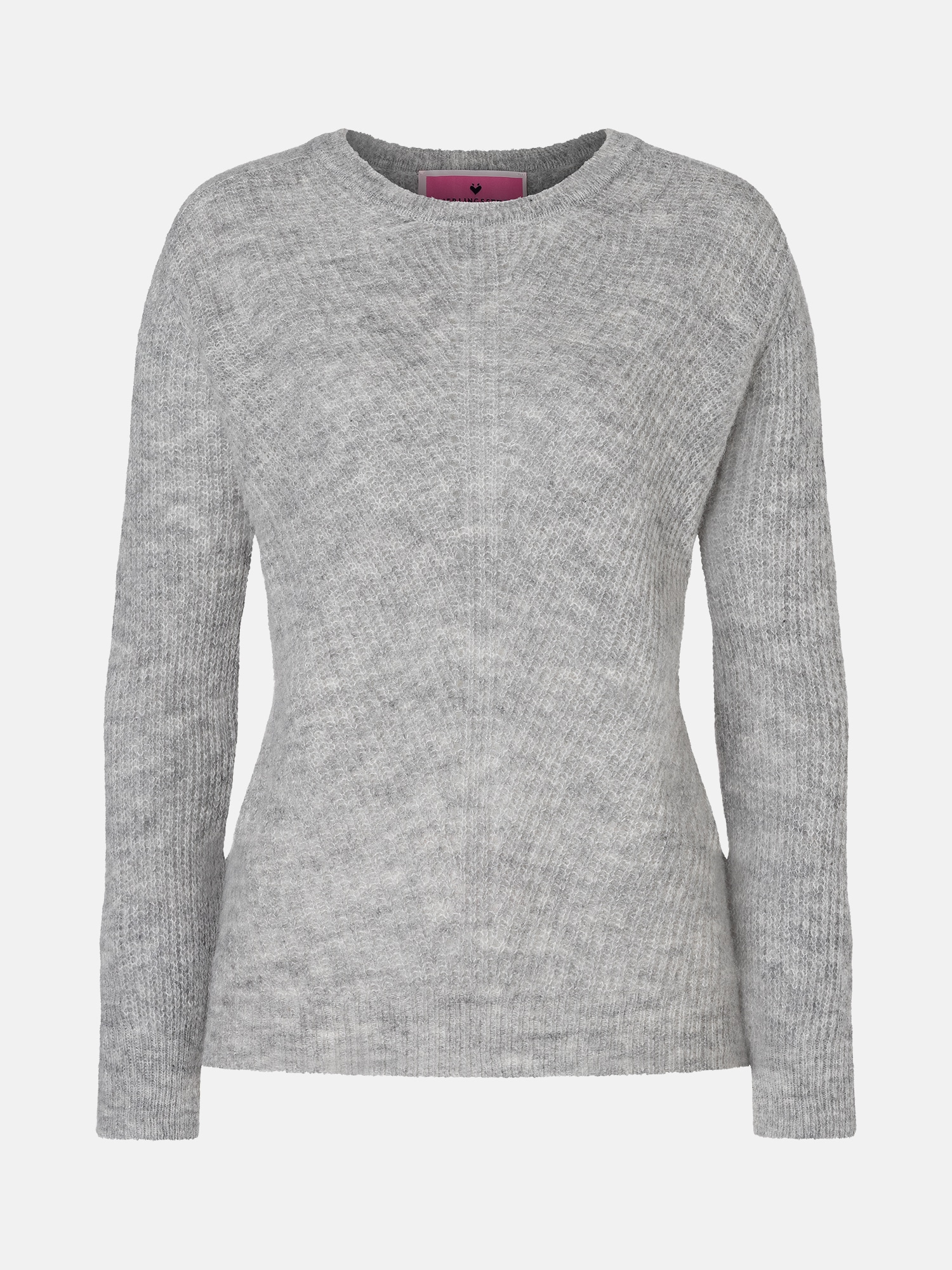 Lieblingsstück Strickpullover »Babro«, Rundhals mit Alpakawolle