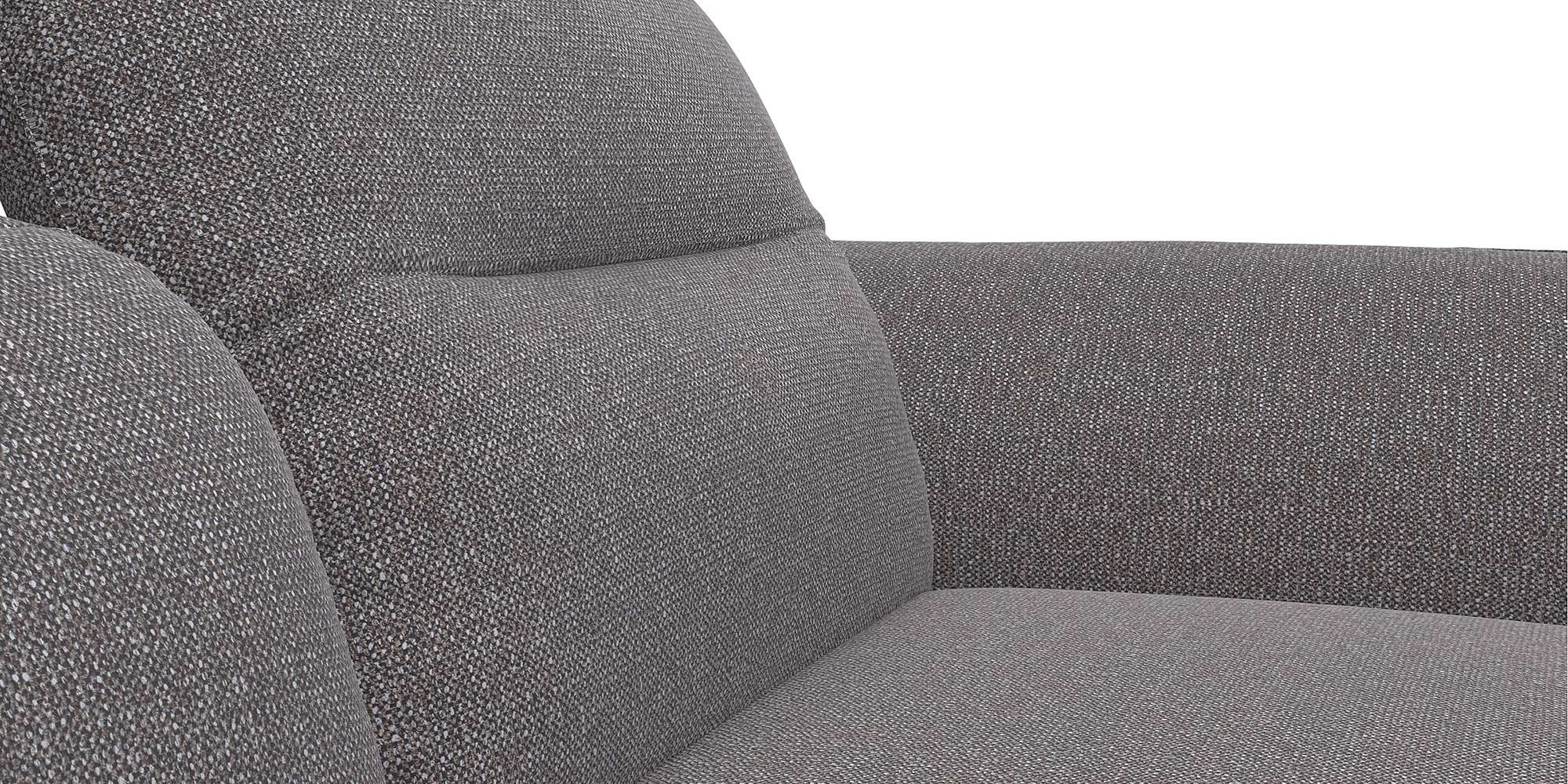 FLEXLUX Ecksofa »Salino, Funktionssofa mit Recamiere, Relaxsofa, Ecksofa«, Sofa mit Arm- und Kopfteil-Verstellungen, Kaltschaum & Stahl-Wellen