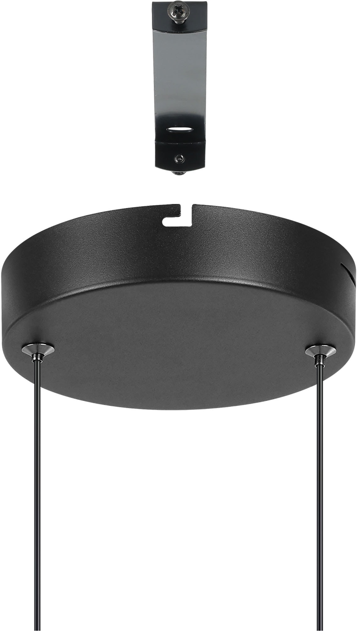 EGLO Hängeleuchte »CALAROSSA-Z Pendellampe - Alu, Stahl - LED - 22W - IP20« LED-Modul 1 Stk. Kaltweiß | Neutralweiß | Warmweiß Hängelampe, Deckenlampe, Wohnzimmer, Esszimmer, L70,5 x B23 x H110 cm