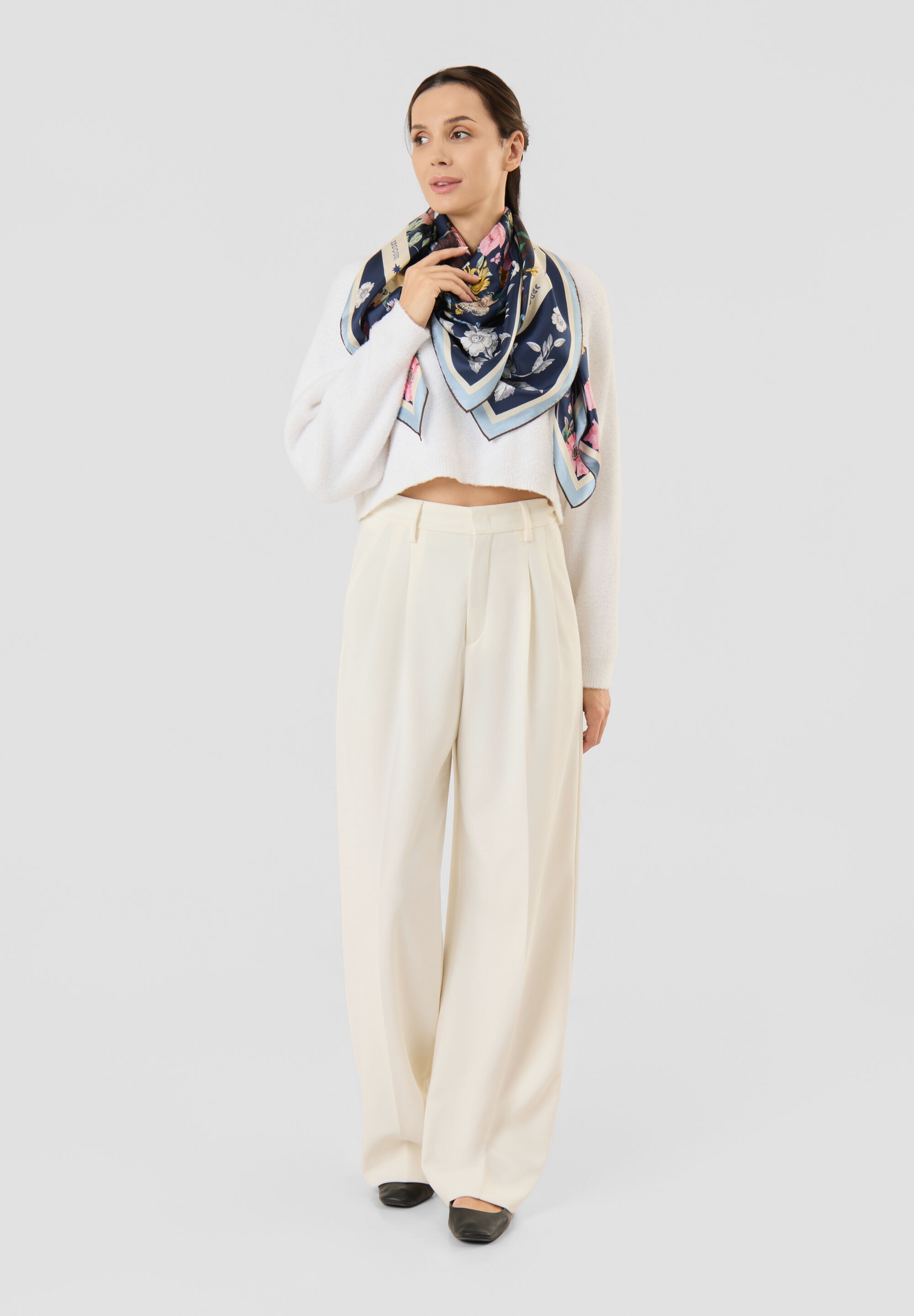 Codello Modetuch »Codello Tuch« mit Blumenmuster