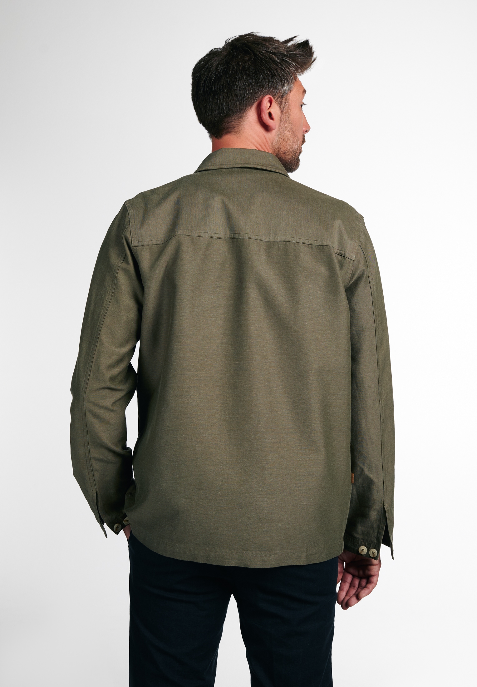 Eterna Langarmhemd »MODERN FIT« EASY IRON (bügelleicht)