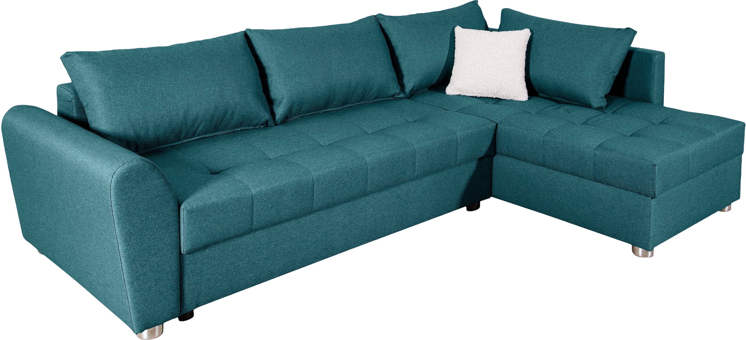 COLLECTION AB Ecksofa »JANA XL-Sofa L-Form«, inkl. Bettfunktion, Bettkasten und Bonnelfederkern