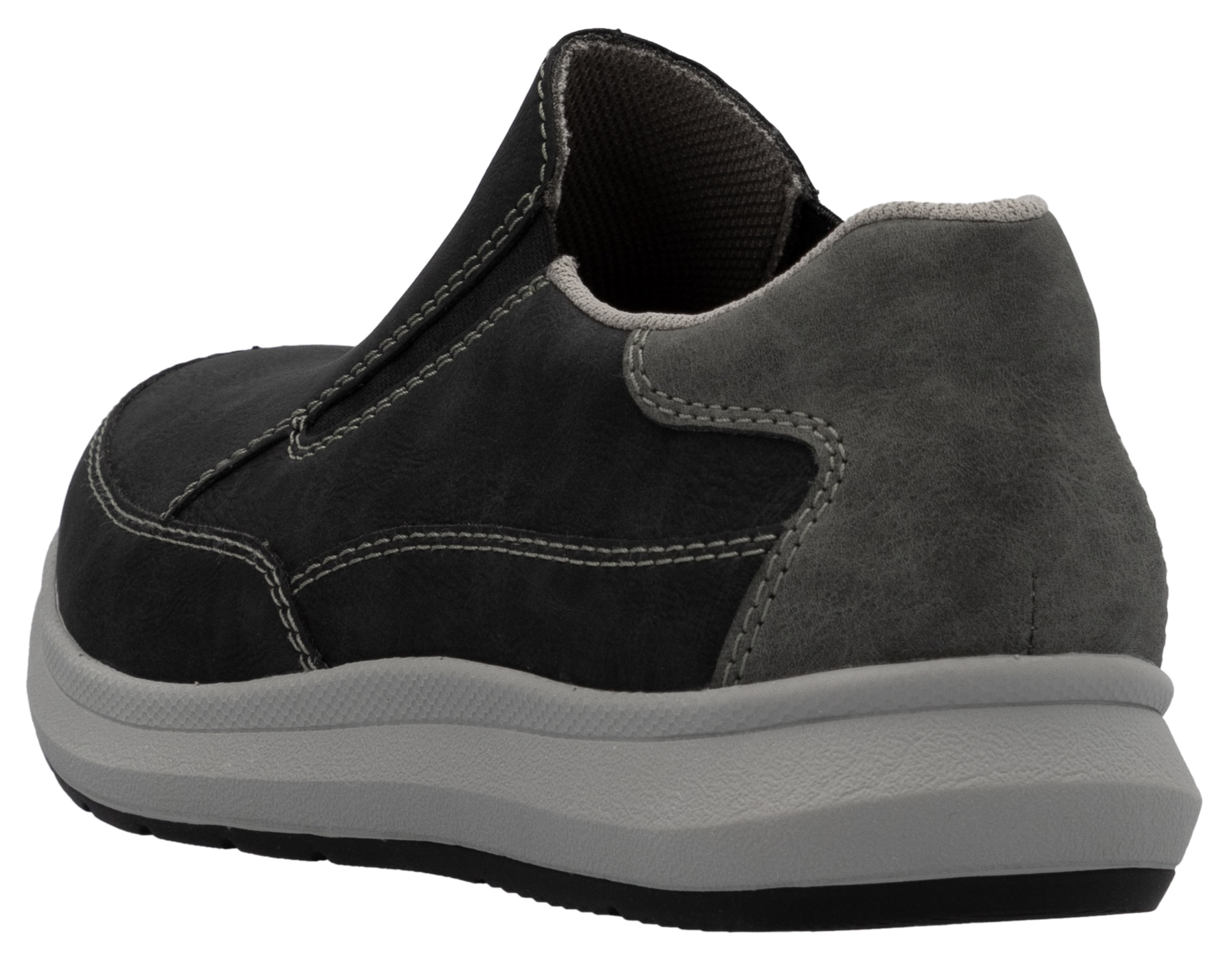 Rieker Slipper, Slip-on-Sneaker, Halbschuh, Loafer, Freizeitschuh mit Gummizug