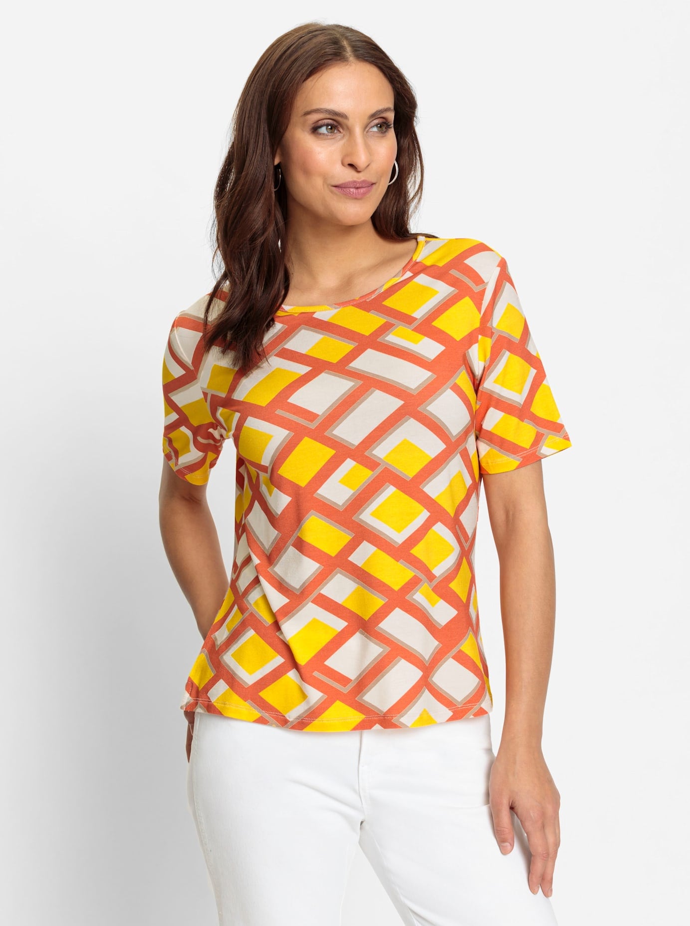 Inspirationen Kurzarmshirt »Shirt«, (1 tlg.)