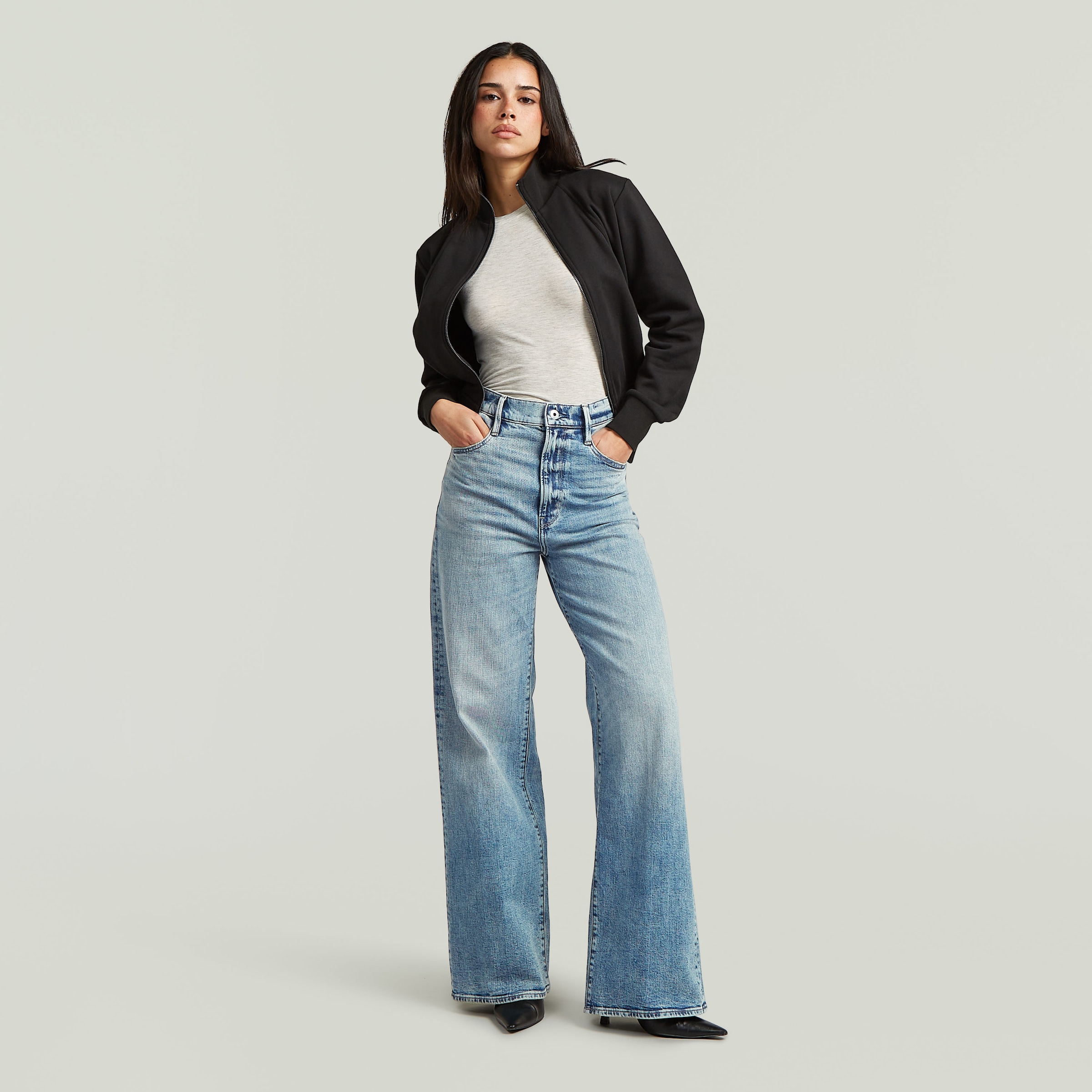 G-STAR Straight-Jeans »Strace Straight Wmn« im 5-Pocket-Stil