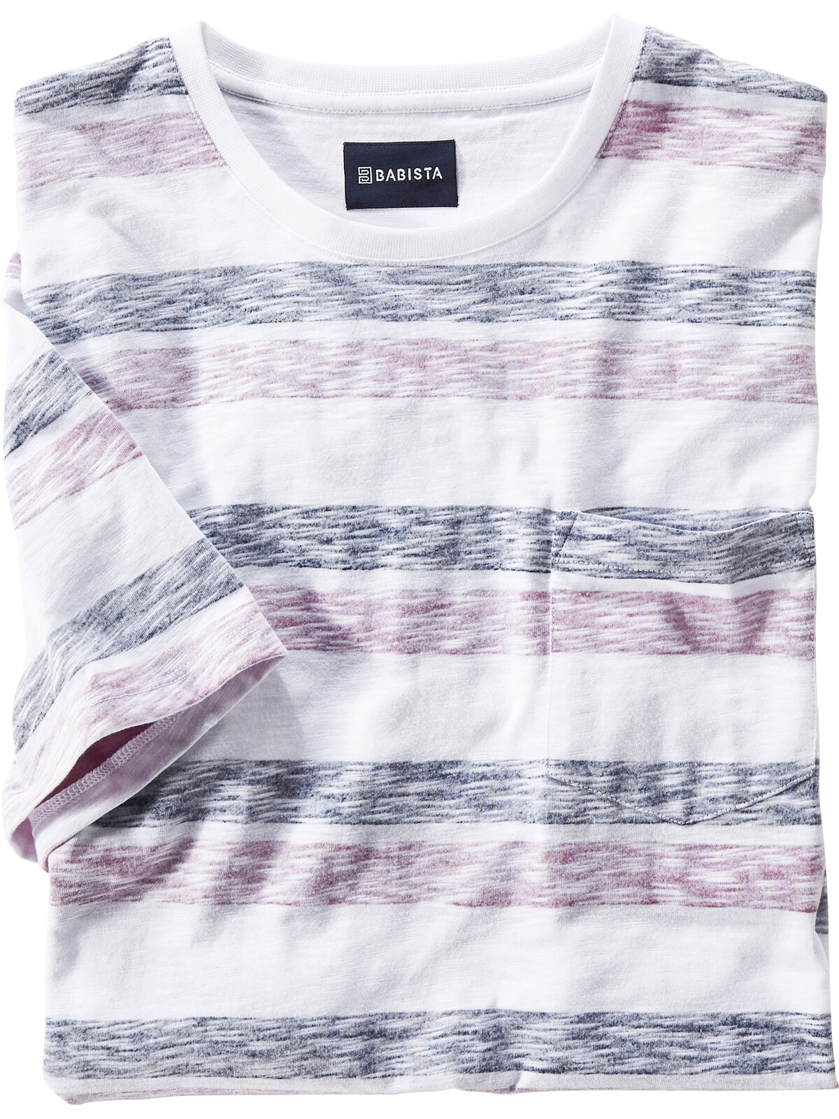 Babista T-Shirt »T-Shirt HALENTO«, (1 tlg.), mit mehrfarbigen Streifen