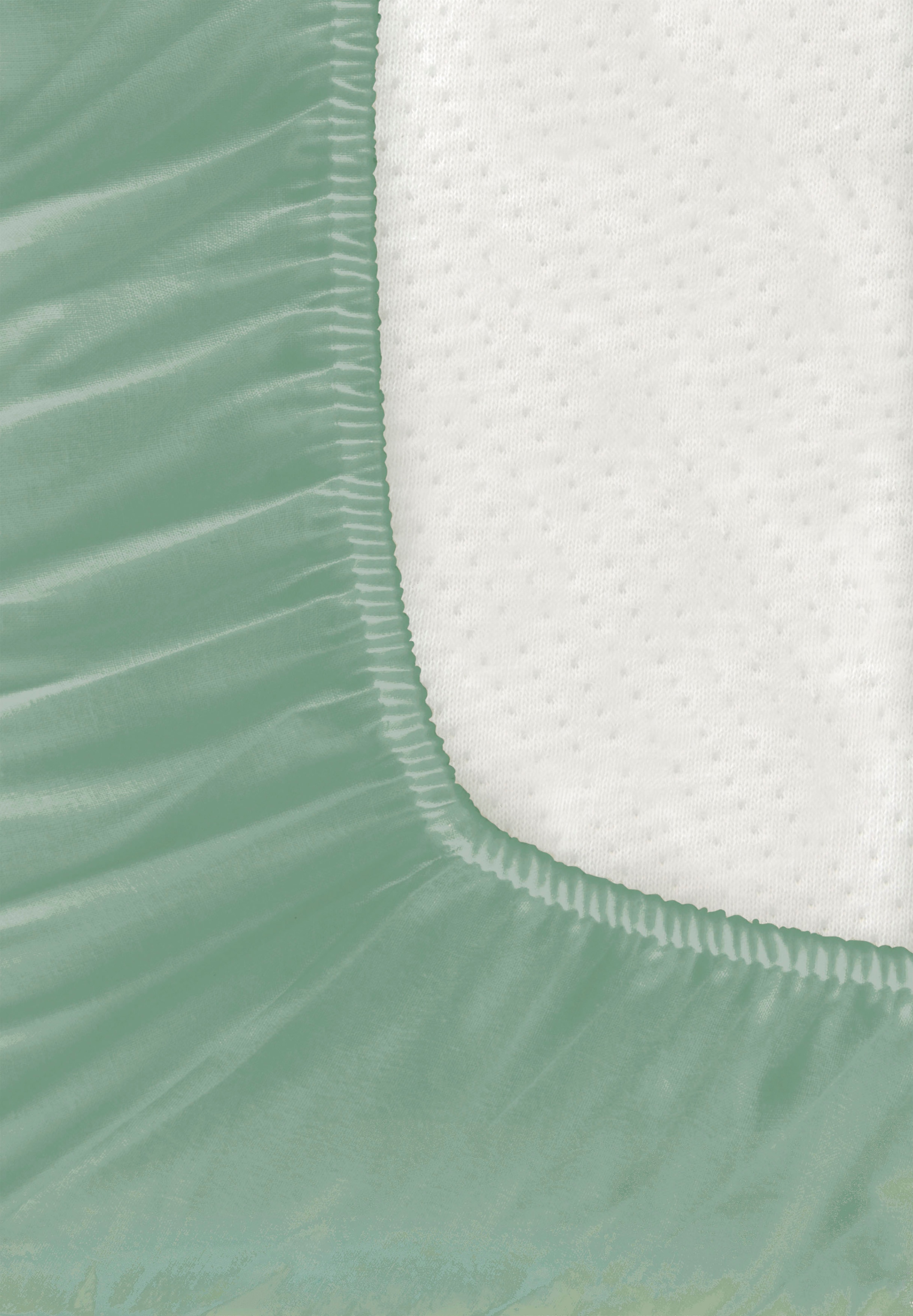 BIERBAUM Spannbettlaken »Jersey« 95 % Baumwolle und 5 % Elasthan für optimale Weichheit und Dehnbarkeit