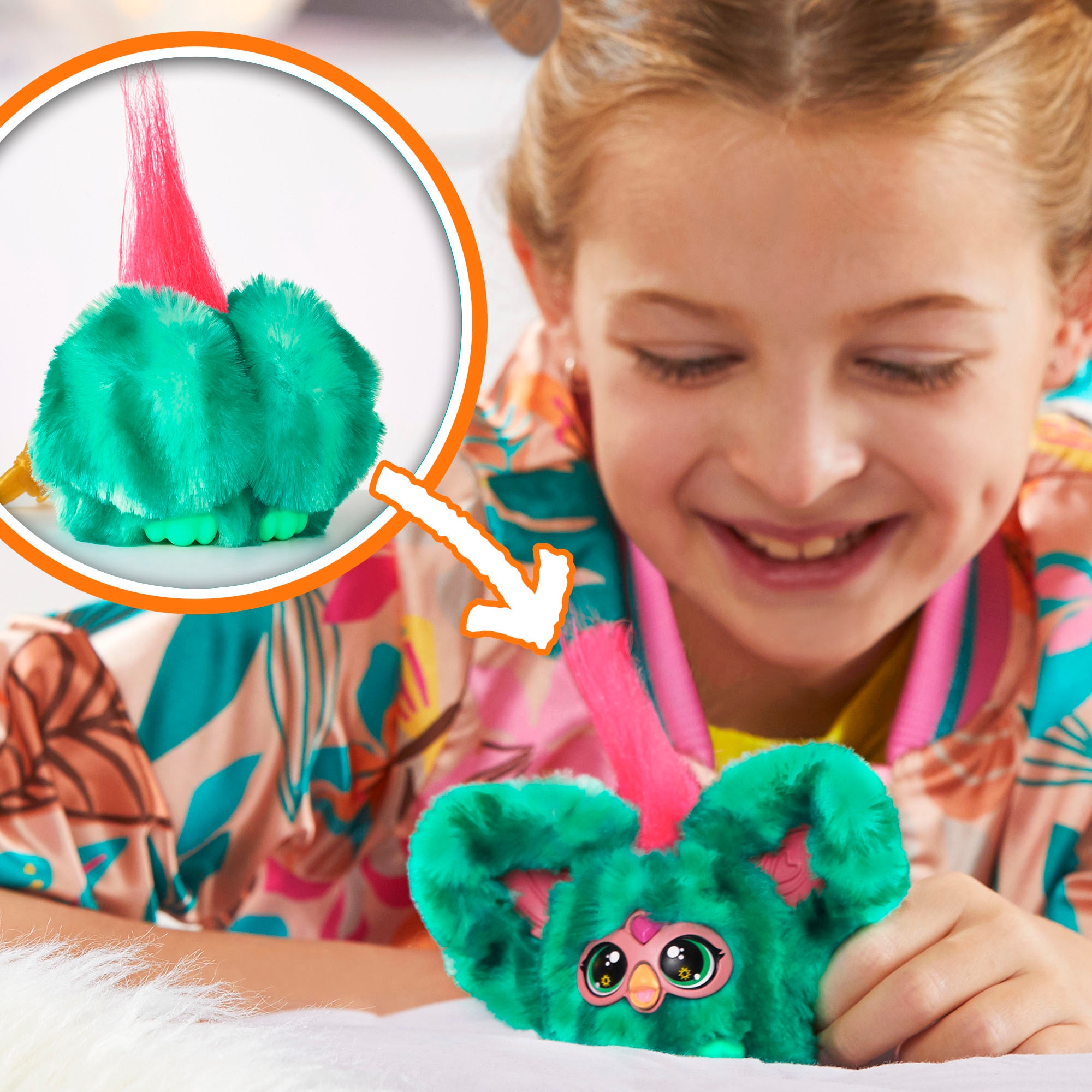 Hasbro Plüschfigur »Furby, Furblets Mello-Nee«, mit Sound
