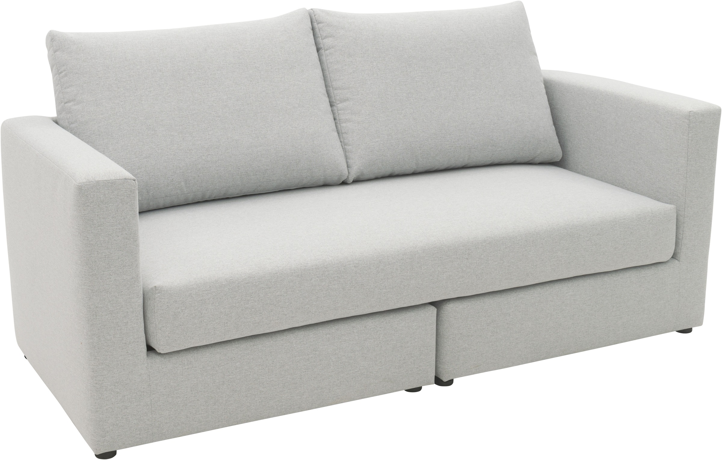 DOMO collection 2-Sitzer »Bibury, modernes Sofa, B/T/H: 178/80/90 cm« Sitzfläche mit Federkern, inkl. 2 Rückenkissen