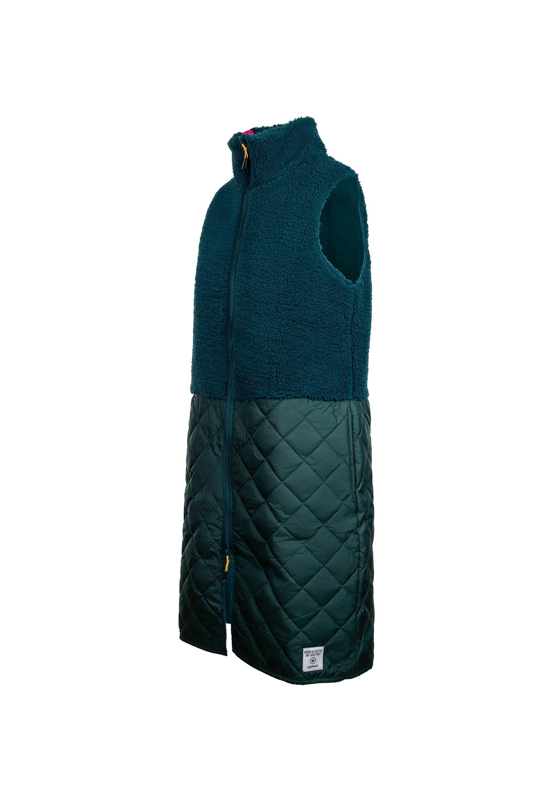 salzhaut Plüschweste »Weste ILONA«