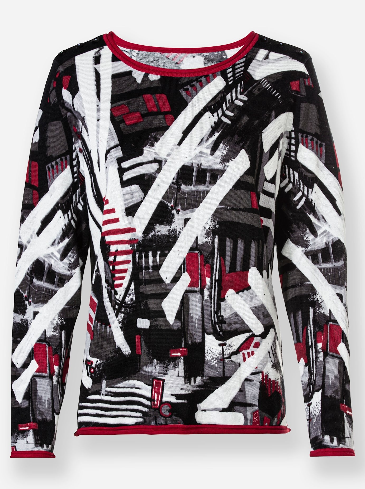 Inspirationen Rundhalspullover »Pullover«