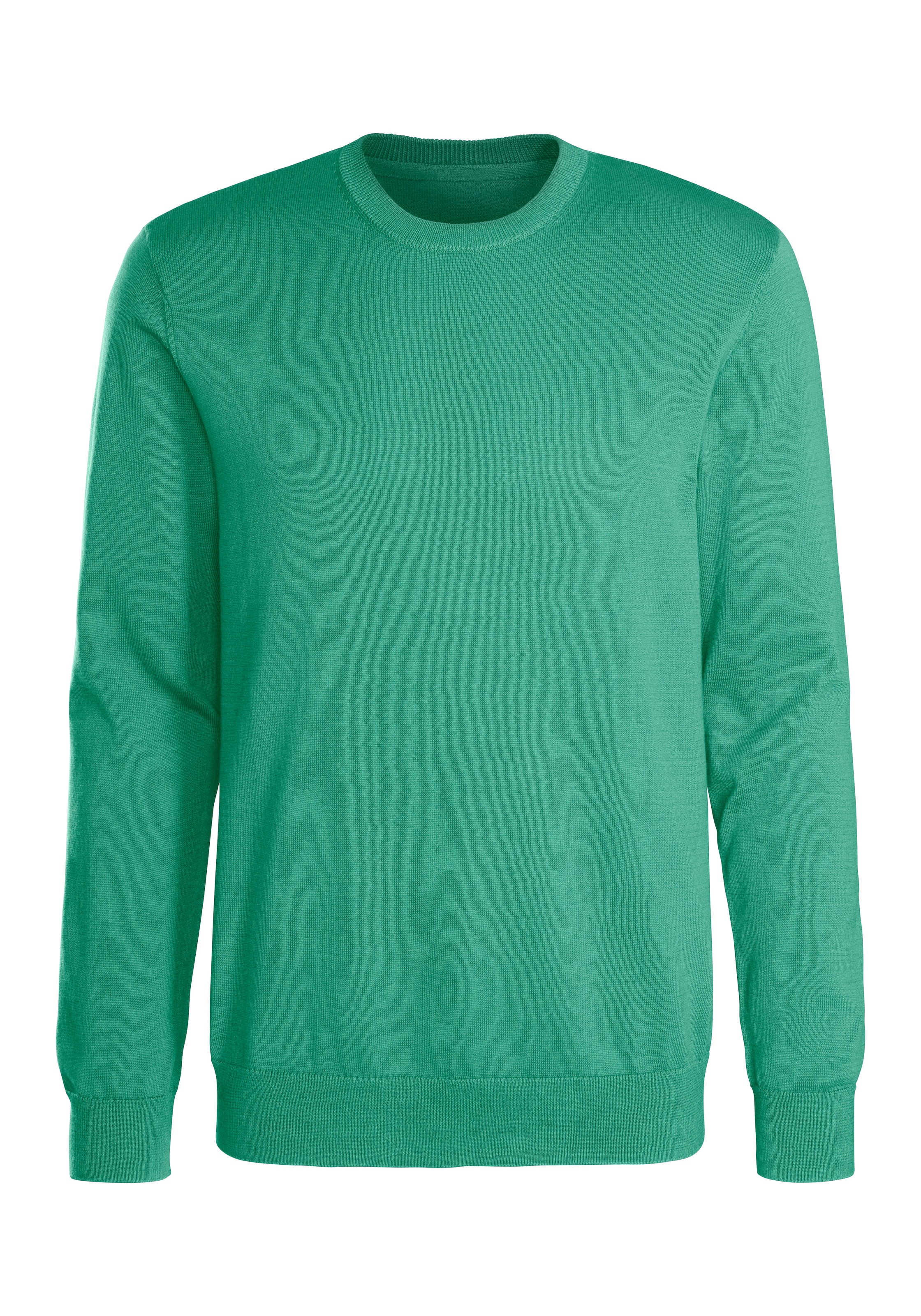 H.I.S Strickpullover Regular Fit, Langarm, Pullover aus Feinstrick, Baumwollmischung