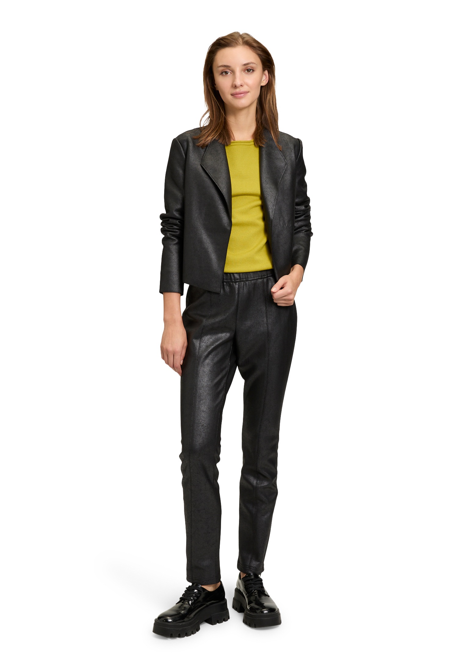 Cartoon Jackenblazer »Blazer-Jacke mit offenem Saum«