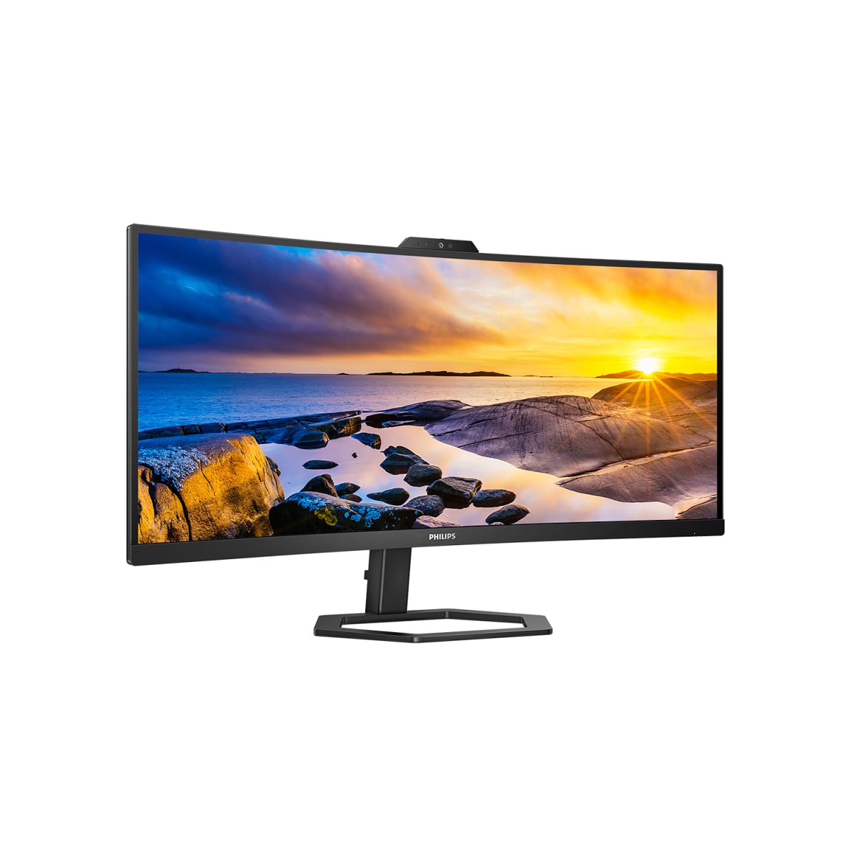 Philips LCD-Monitor »34E1C5600HE«, 86 cm/34 Zoll, 3440 x 1440 px, 1 ms Reaktionszeit, 100 Hz, mit Windows Hello-Webcam