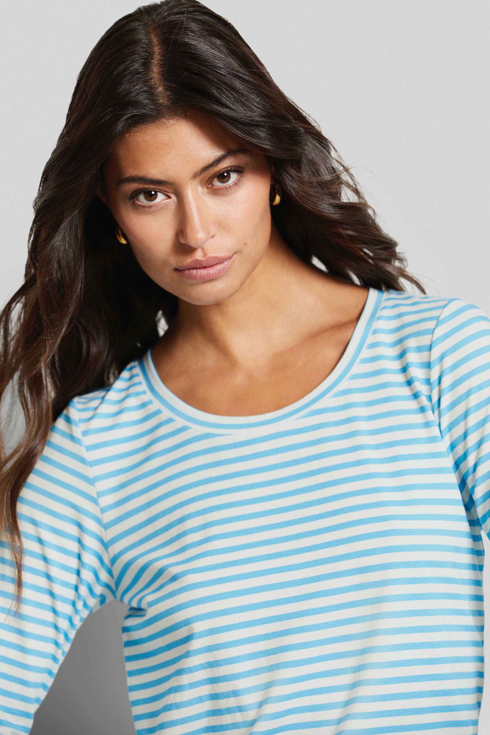 bugatti Langarmshirt, mit Streifen