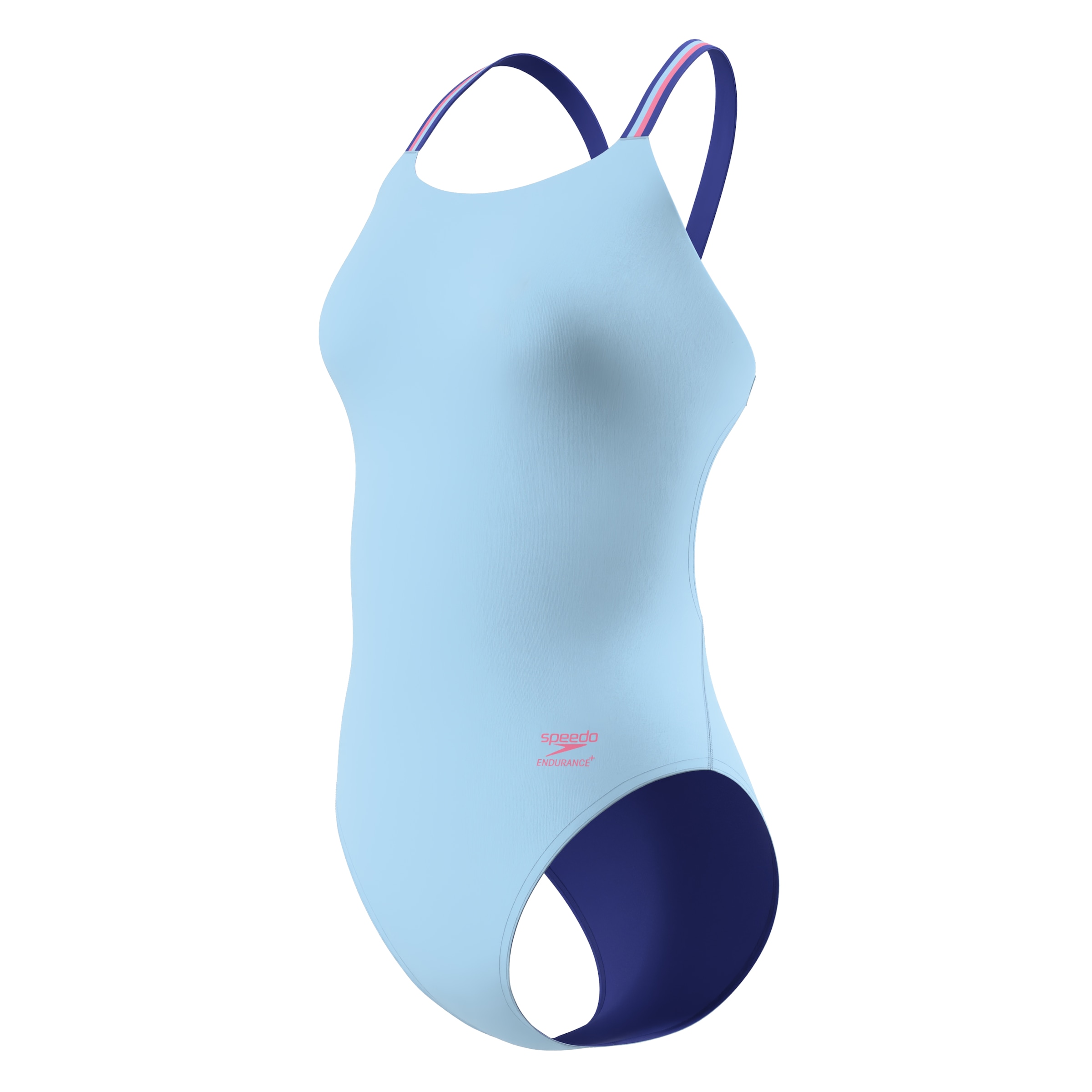Speedo Badeanzug »FL SOLID COMFORT V-BACK LTBLU«