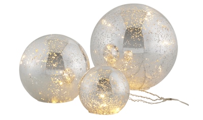 Leonique LED Stern »Weihnachtsstern, Drahtstern«, Weihnachtsdeko, Ø 30 cm +  50 cm, mit Timer kaufen bei OTTO