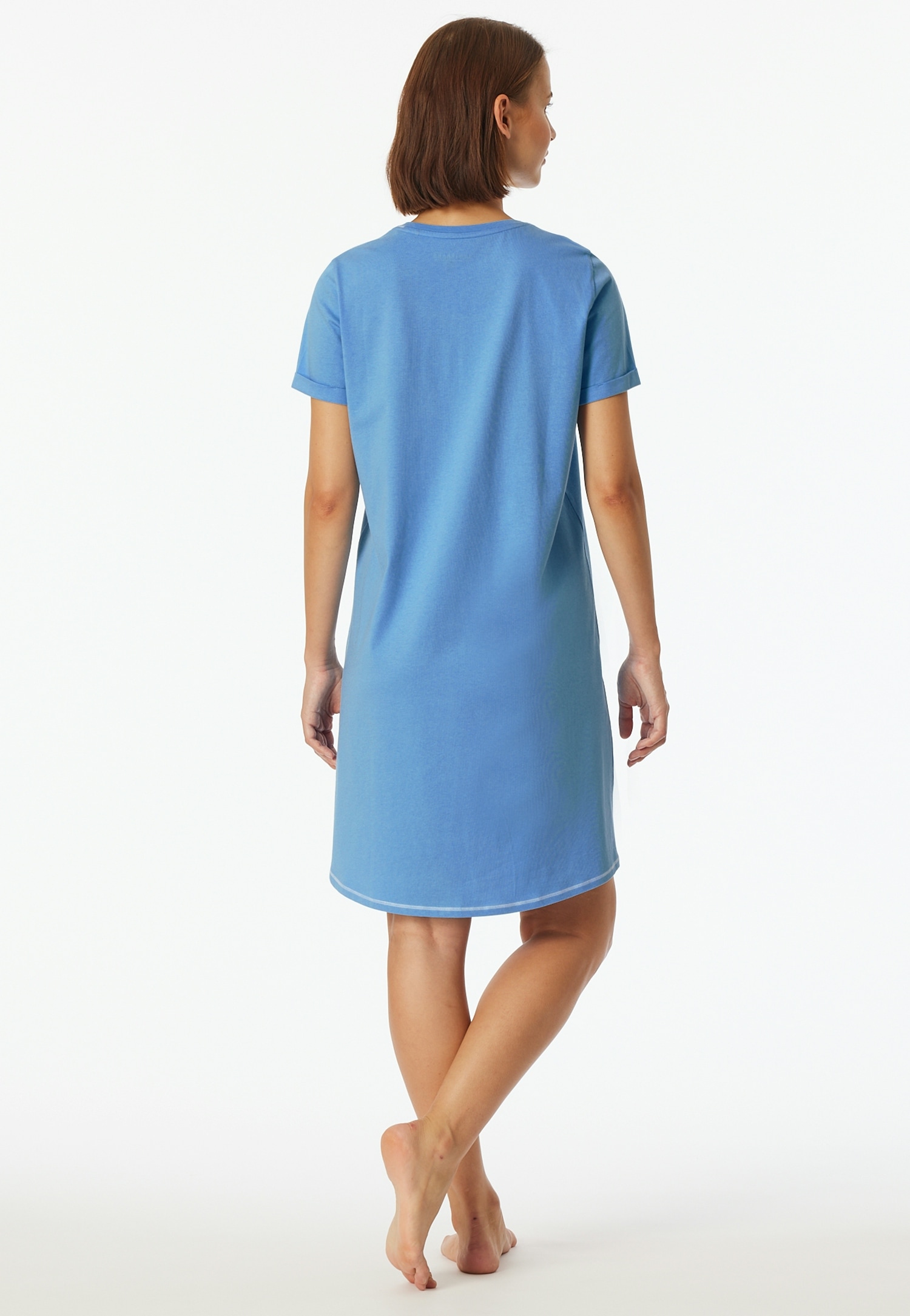 Schiesser Nachthemd »Casual Essentials«, mit Statement-Print
