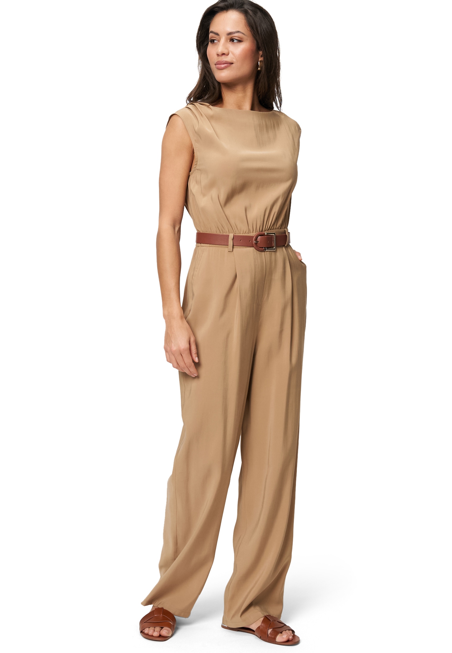 Zero Jumpsuit »Jumpsuit mit Gürtel 30 Inch«