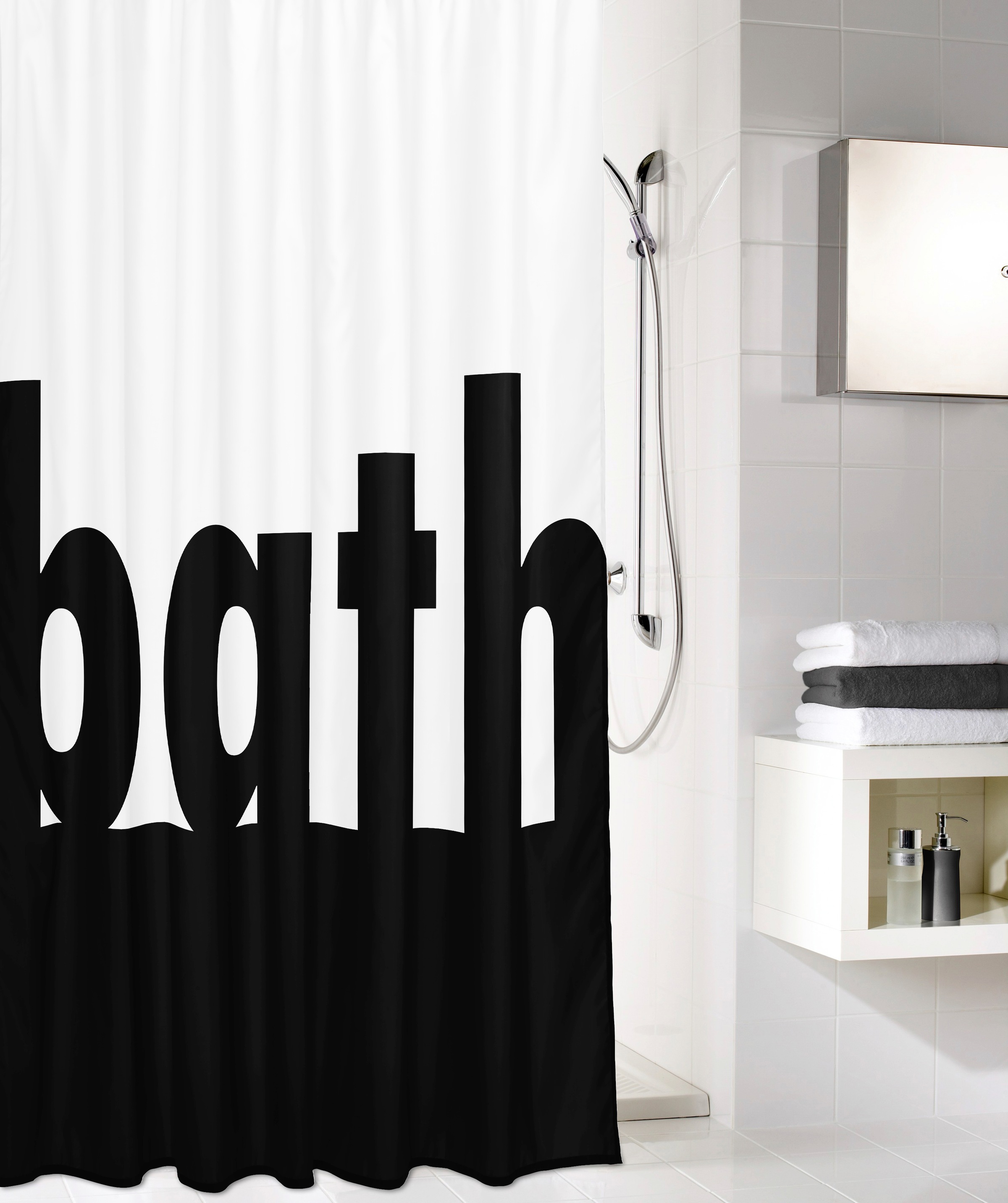 Kleine Wolke Duschvorhang »Bath«, (1 tlg.), Höhe 200 cm