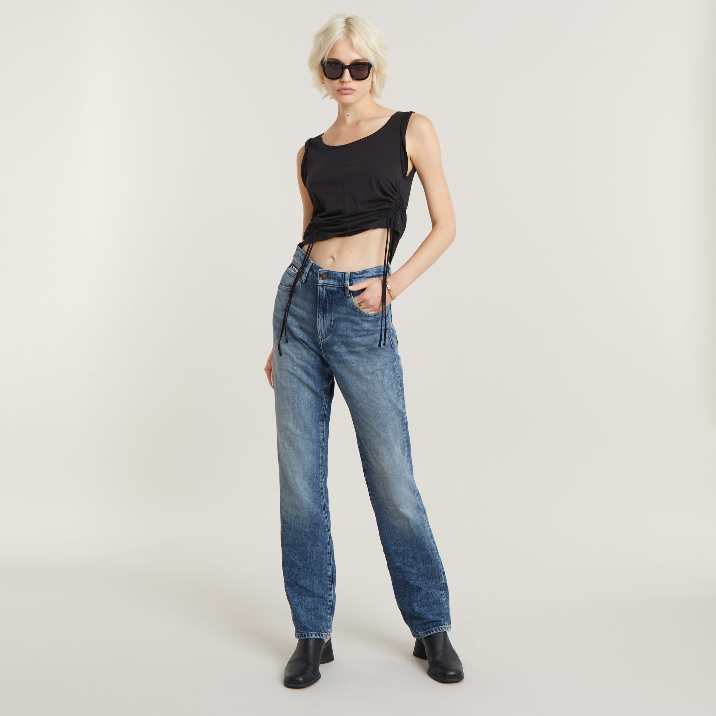 G-STAR High-waist-Jeans »Viktoria High Straight«