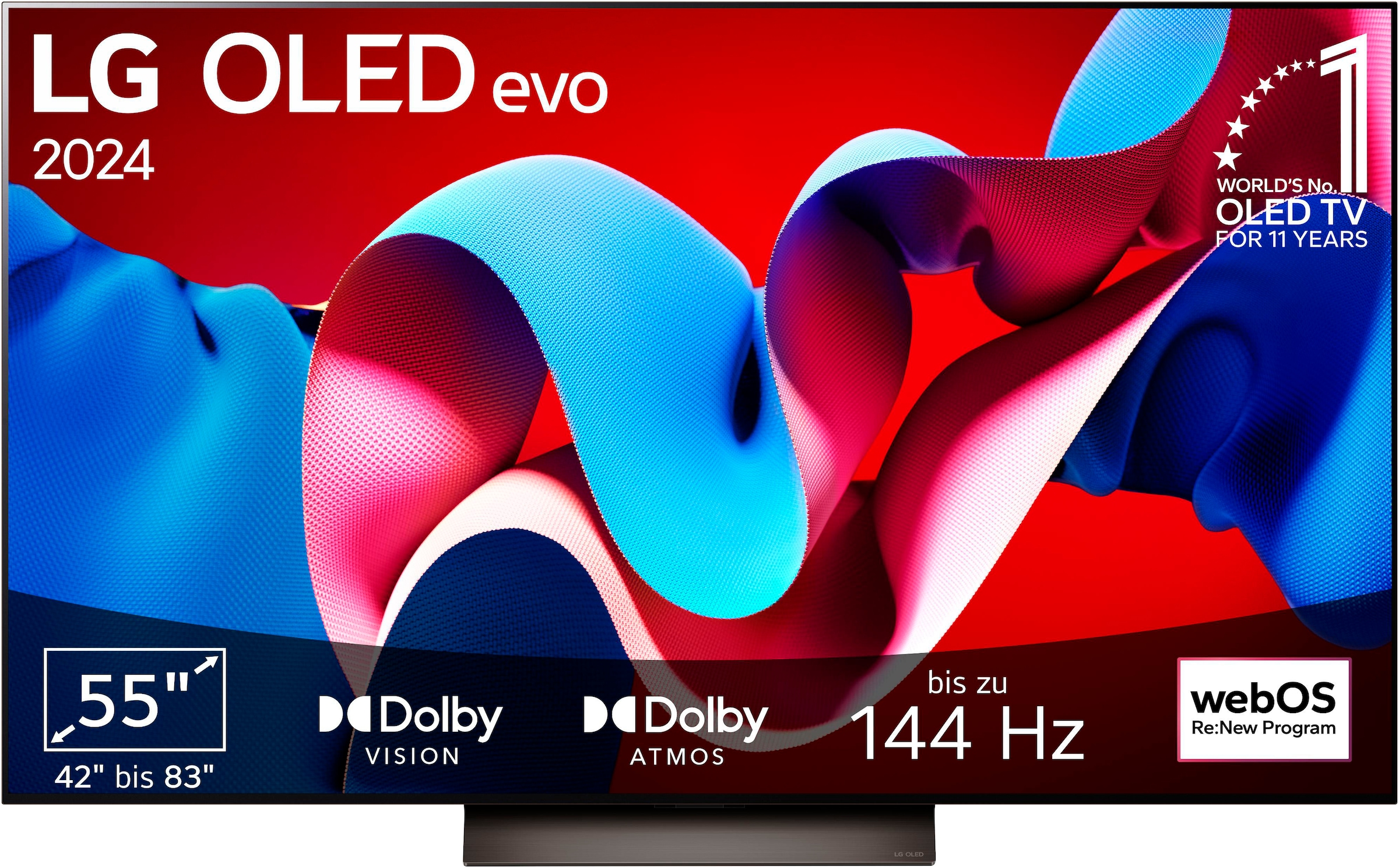 OLED-Fernseher, 139 cm/55 Zoll, 4K Ultra HD, Smart-TV
