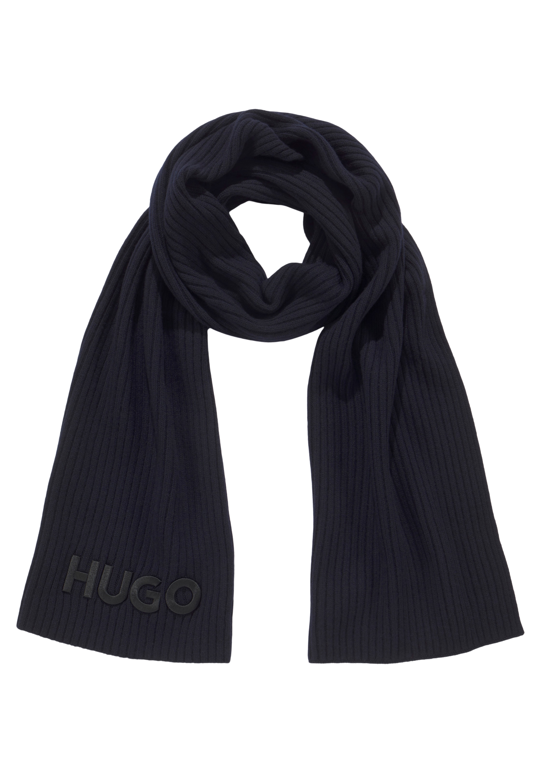 HUGO Schal »Zunio-1«, mit HUGO-Logoschriftzug online bestellen bei OTTO
