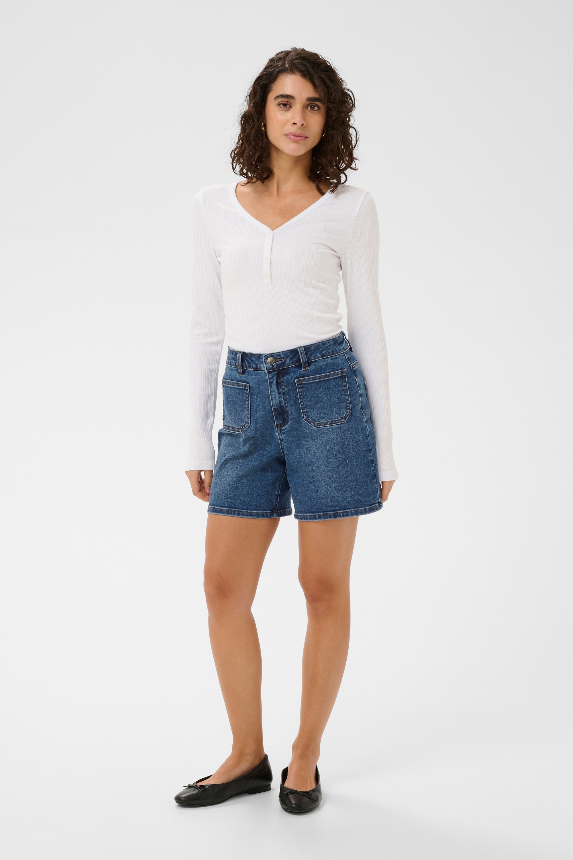 KAFFE Shorts »Jeansshorts KAbrook«