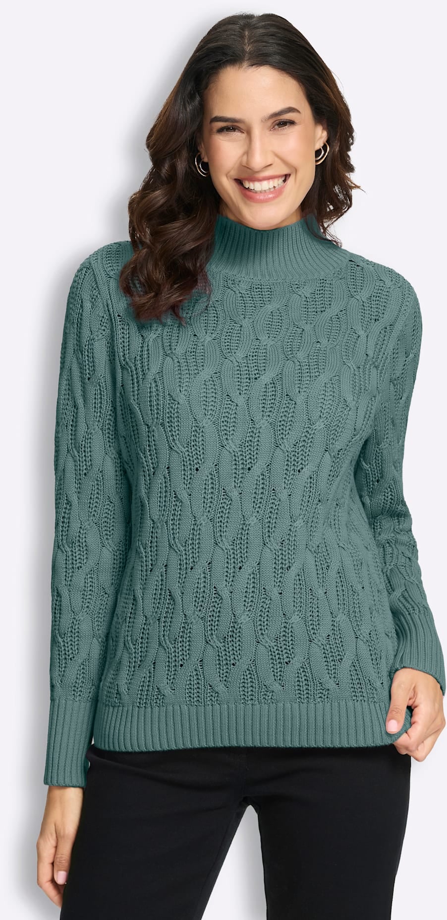 Inspirationen Stehkragenpullover »Stehkragen-Pullover«