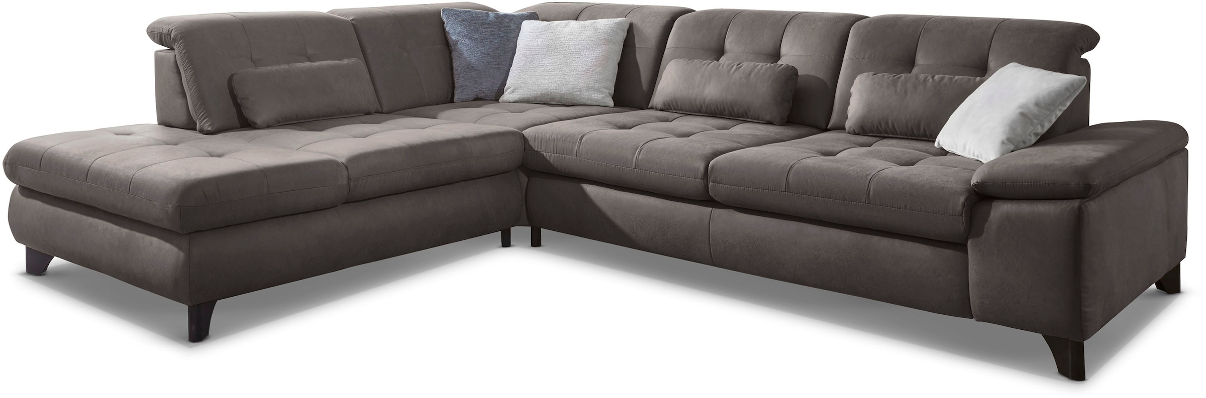Die PlanBar Ecksofa »MP-IN18012 L-Form mit Kaltschaum-Polsterung«, wahlweise mit Funktion
