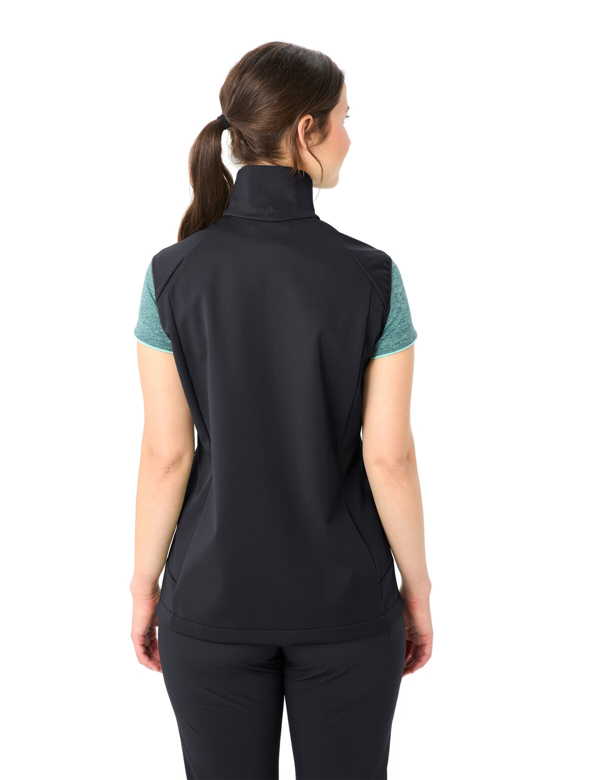 VAUDE Softshellweste »Women's Everhike Softshell Vest« wasserabweisend, windabweisend, wärmeisolierend, sportlicher Stil