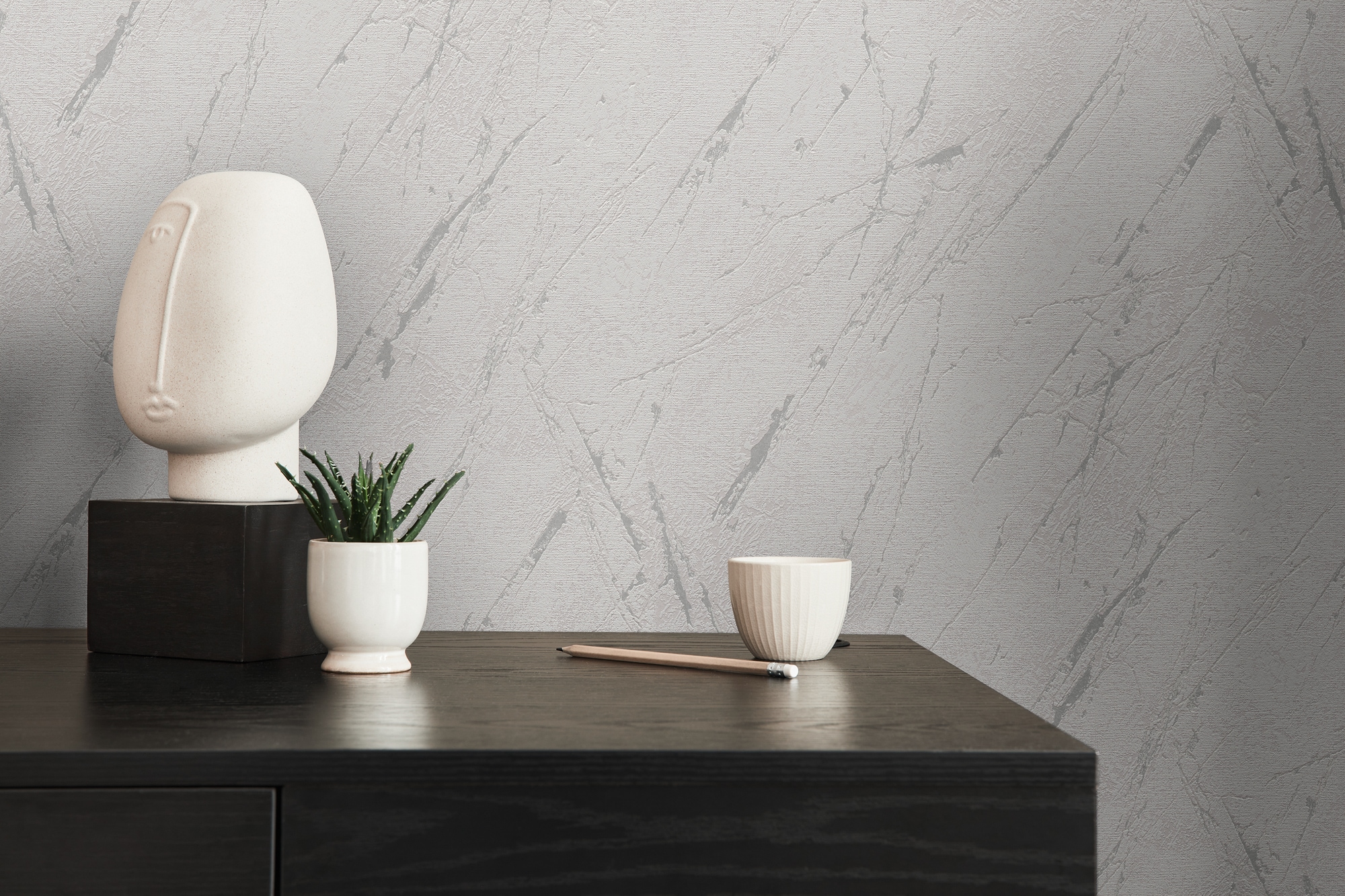 A.S. Création Vliestapete »Casual Living Marmor-Tapete Mustertapete Stein-Optik Steinoptik« leicht glänzend strukturiert Vliestapete Marmor für Schlafzimmer Küche Wohnzimmer Marmoroptik Flur