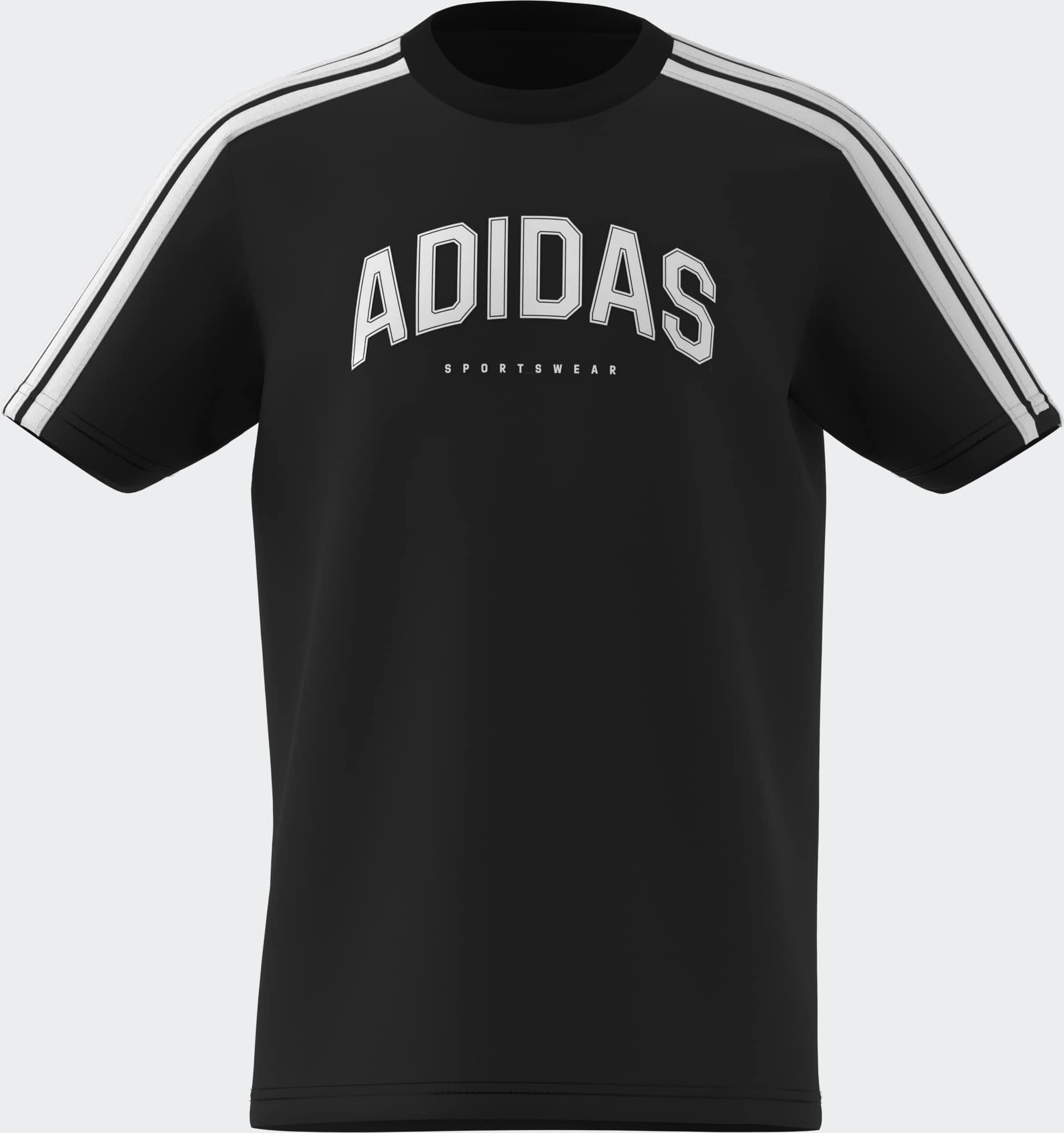 adidas Sportswear T-Shirt »CODES COLLEGIATE GRAPHIC KIDS« mit auffälliger Grafik, bequeme Passform, aus Baumwolle