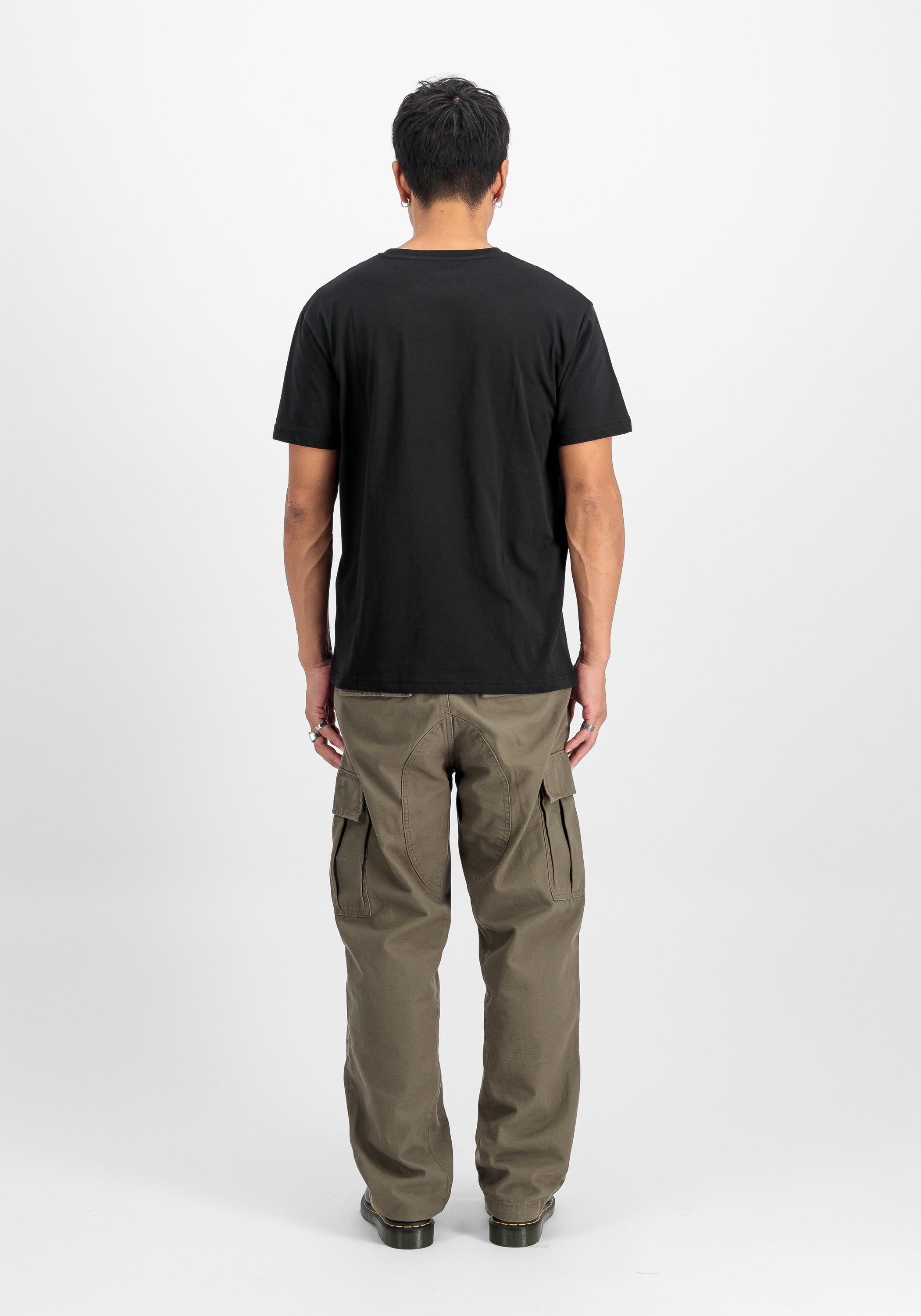 Alpha Industries T-Shirt »Alpha Industries Men - T-Shirts Basic T-Shirt SL 2 Pack«