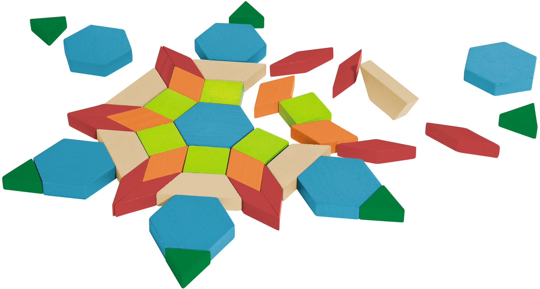Eichhorn Lernspielzeug »Legespiel Mosaik«, Made in Germany, FSC®- schützt Wald - weltweit