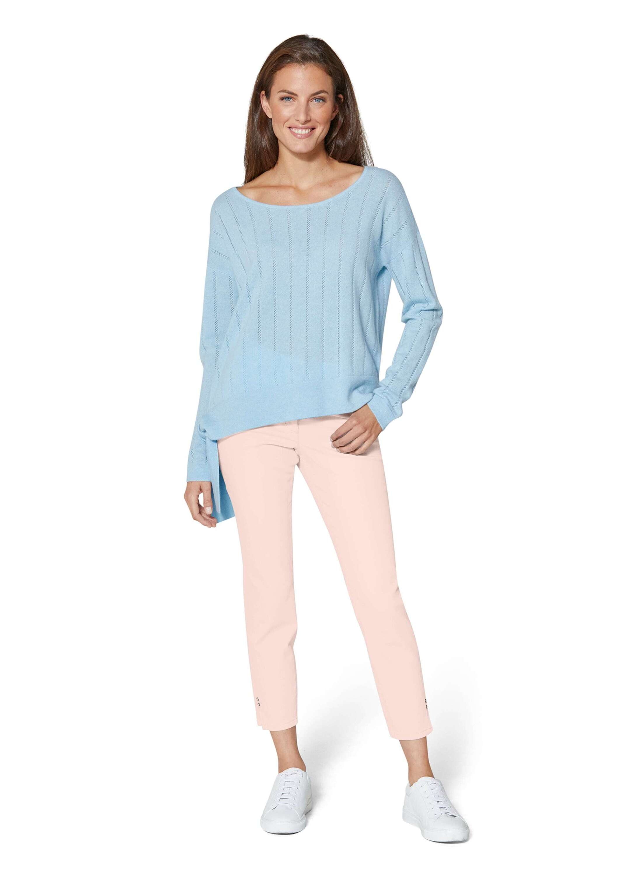 MADELEINE Regular-fit-Jeans »7/8 Jeans Schlanke 7/8-Jeans mit Strass-Dekoration«