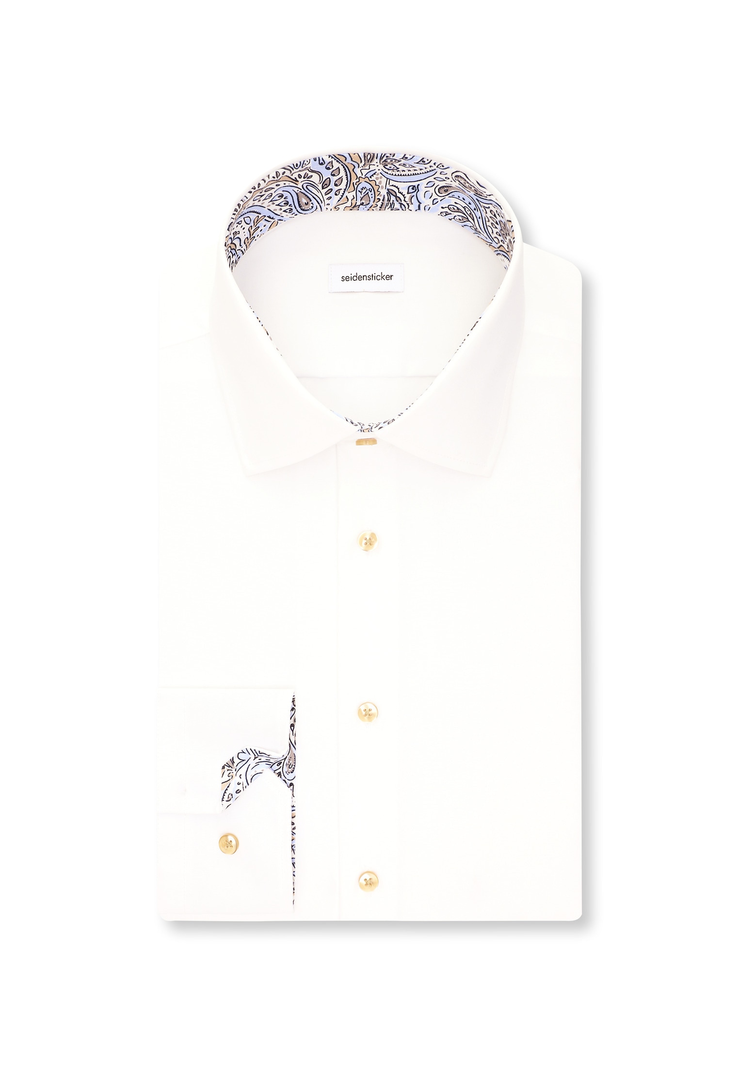 seidensticker Businesshemd »Slim« Slim Langarm Kentkragen Uni