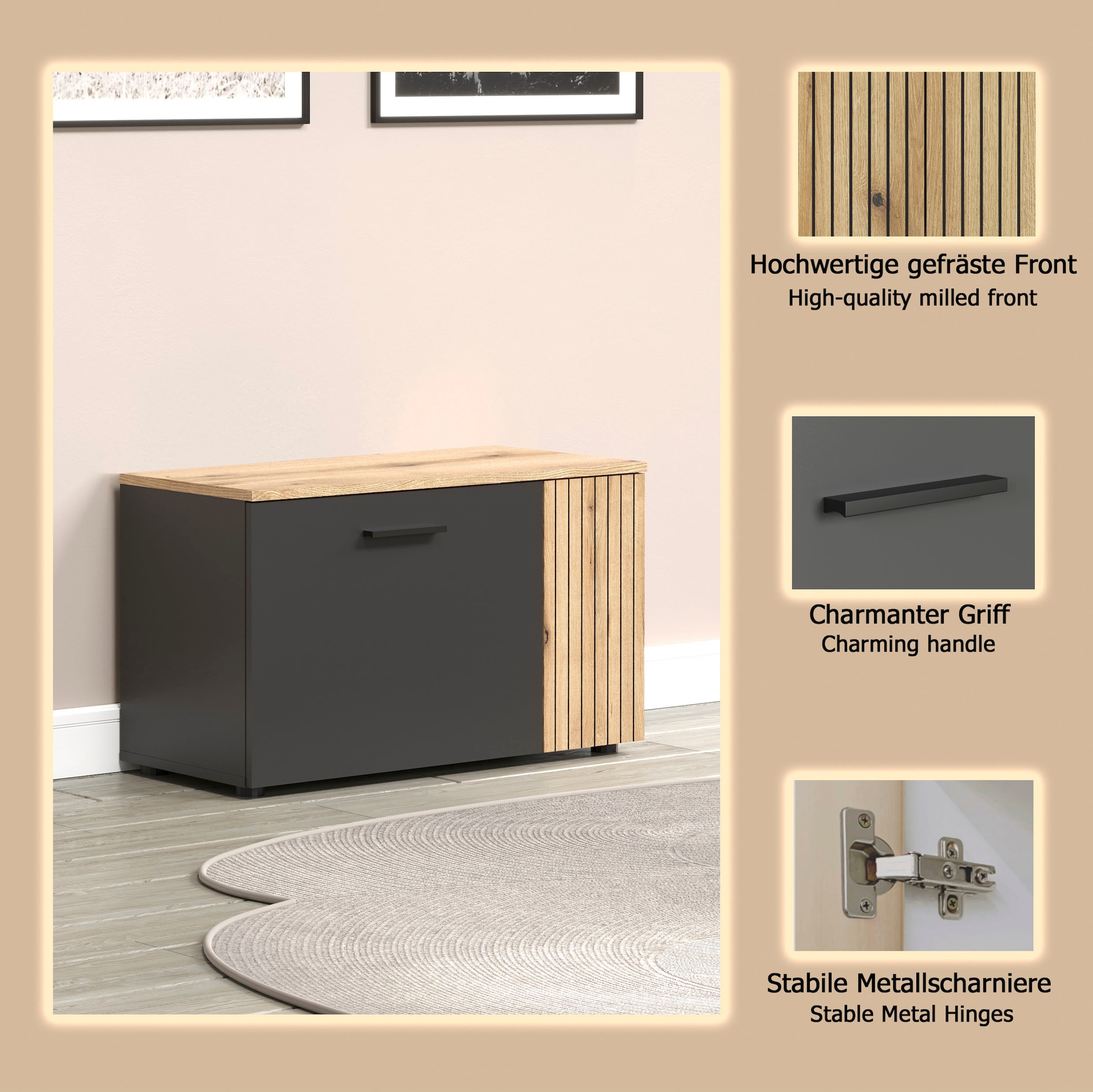 Home affaire Sitzbank »Estepona« 1 Stk. tlg.