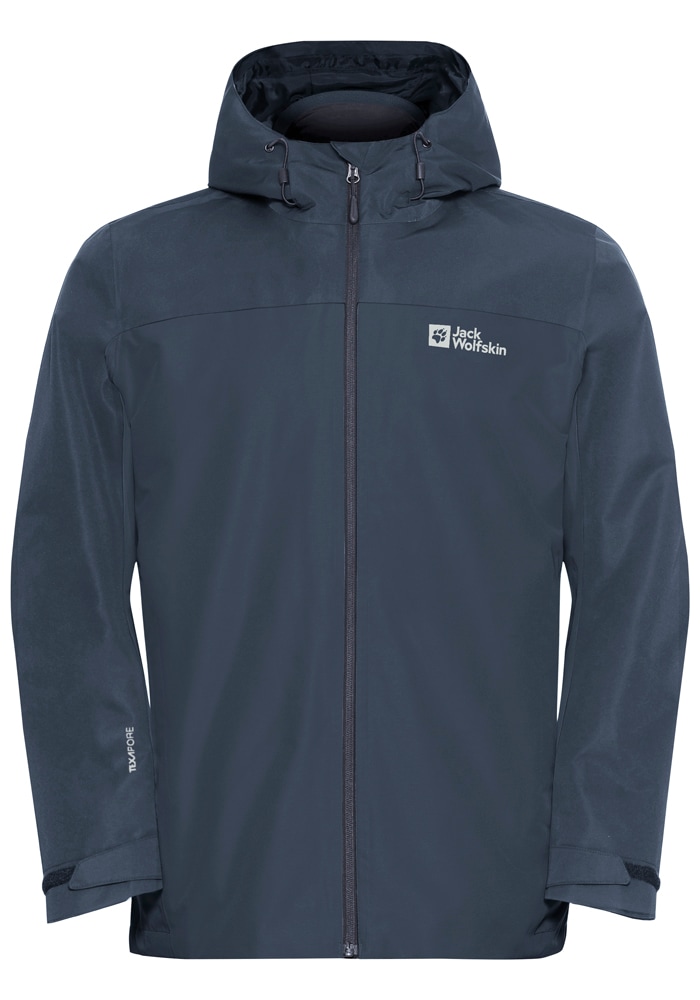 Jack Wolfskin 3-in-1-Funktionsjacke »TAUBENBERG 3IN1 JKT M«, mit Kapuze
