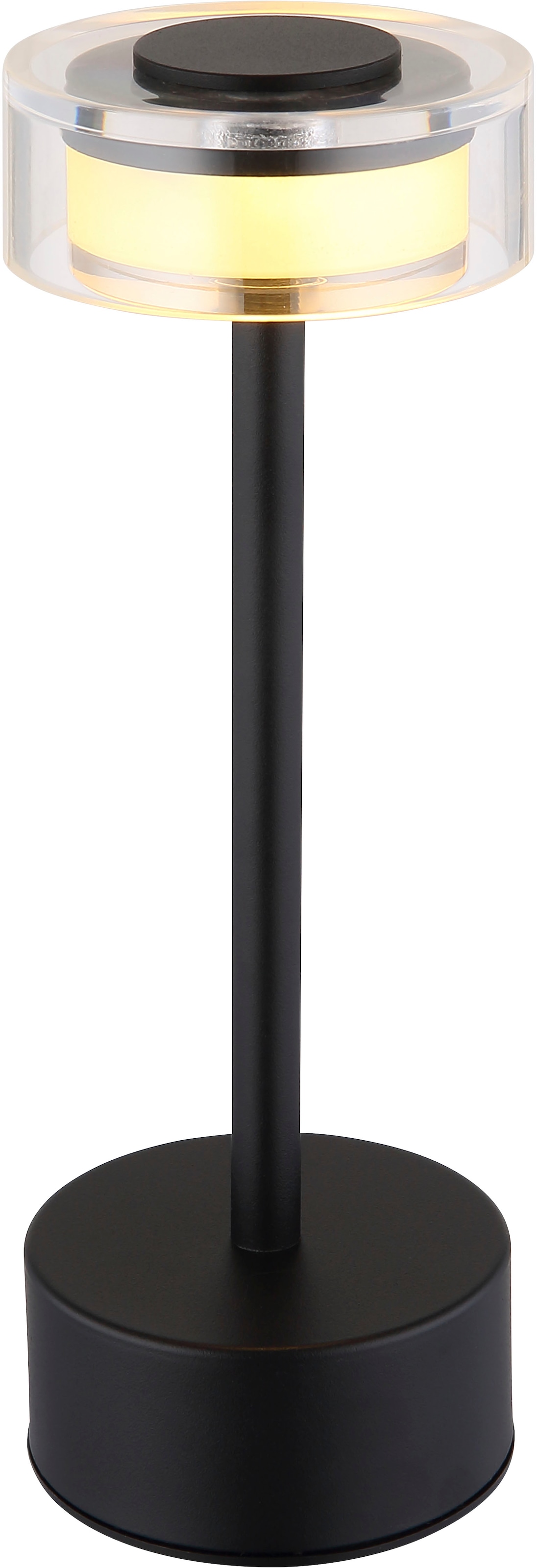 GLOBO LIGHTING LED Tischleuchte »SHIRA« LED-Modul 1 Stk. warmweiß - kaltweiß Akkutischleuchte, Touchdimmer, Lichttemperaturwechsel