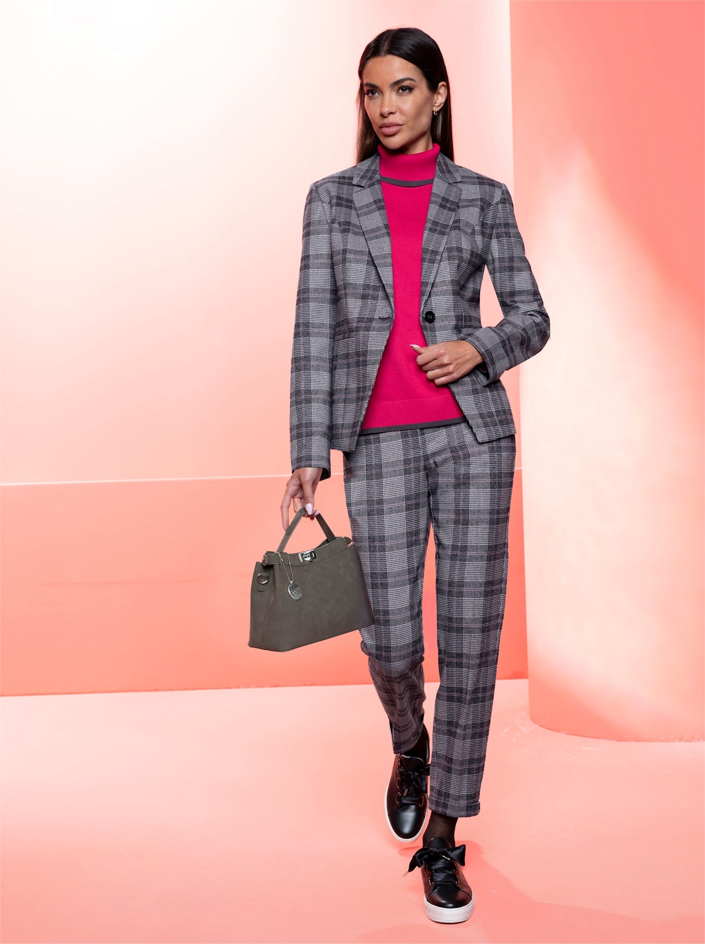 Heine Damen Jackenblazer »Blazer« in pink, Größe 40