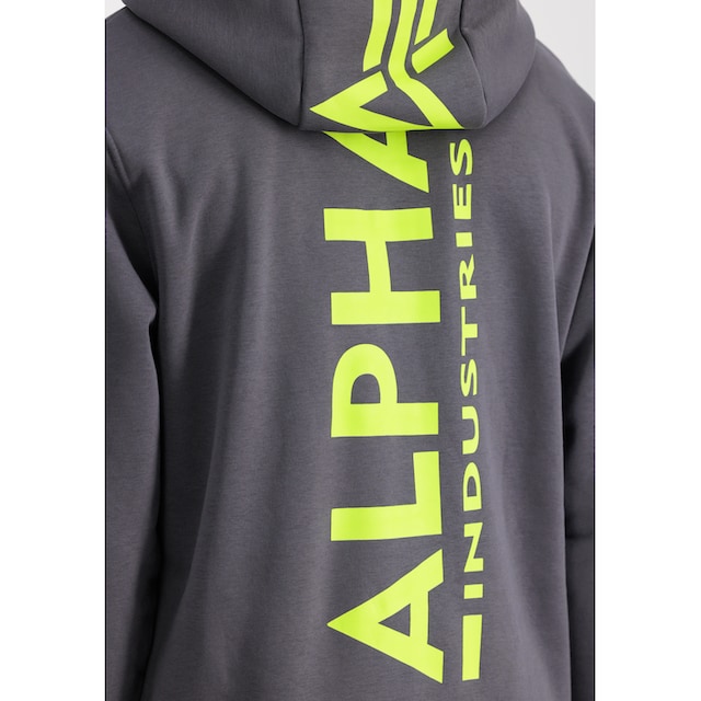 Zip Hoodies Alpha Industries Industries Men bei Hoody« Print Back »Alpha online - Hoodie bestellen OTTO