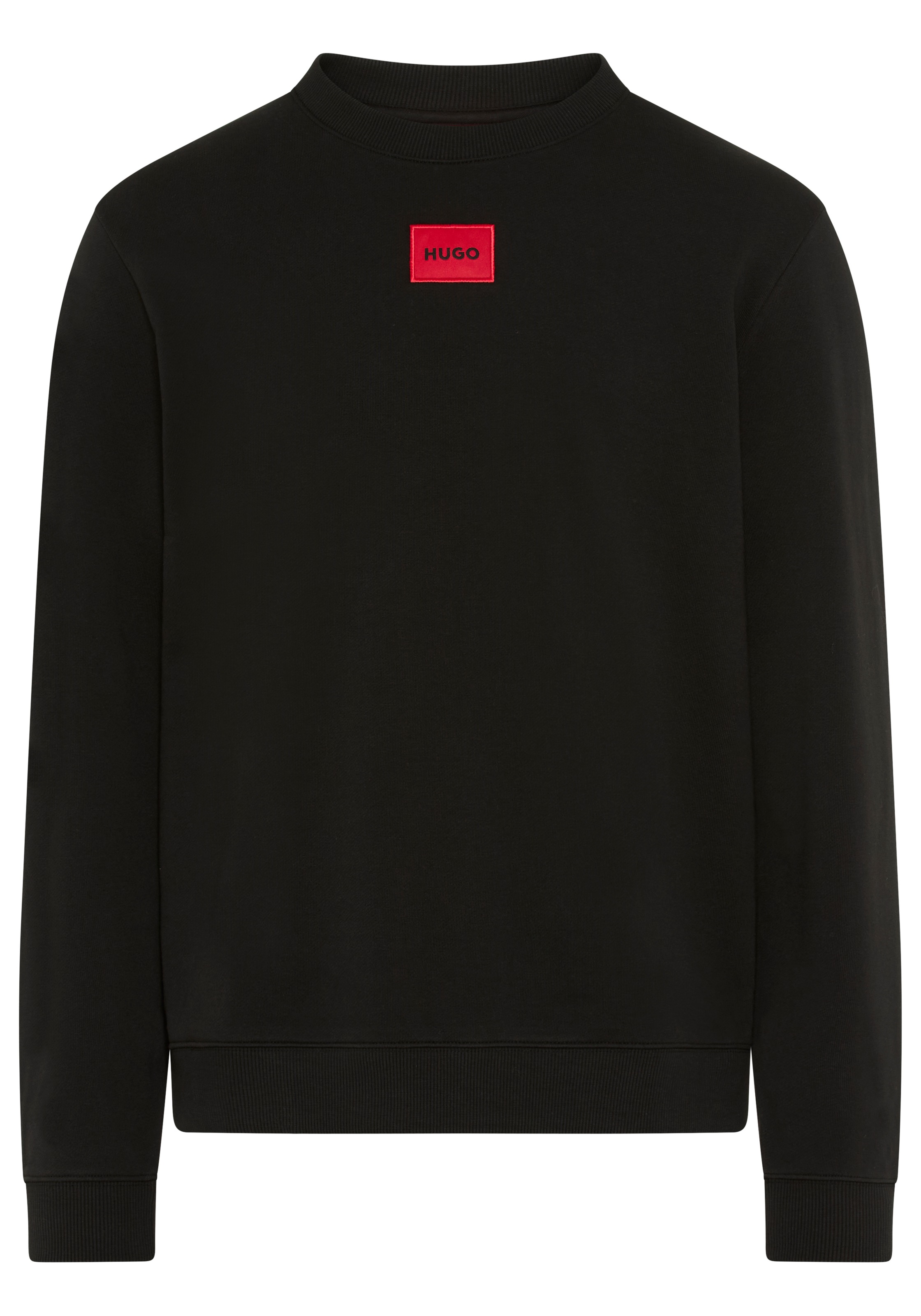 HUGO Sweatshirt »Diragol«, Rundhalsausschnitt, Regular Fit, HUGO Label
