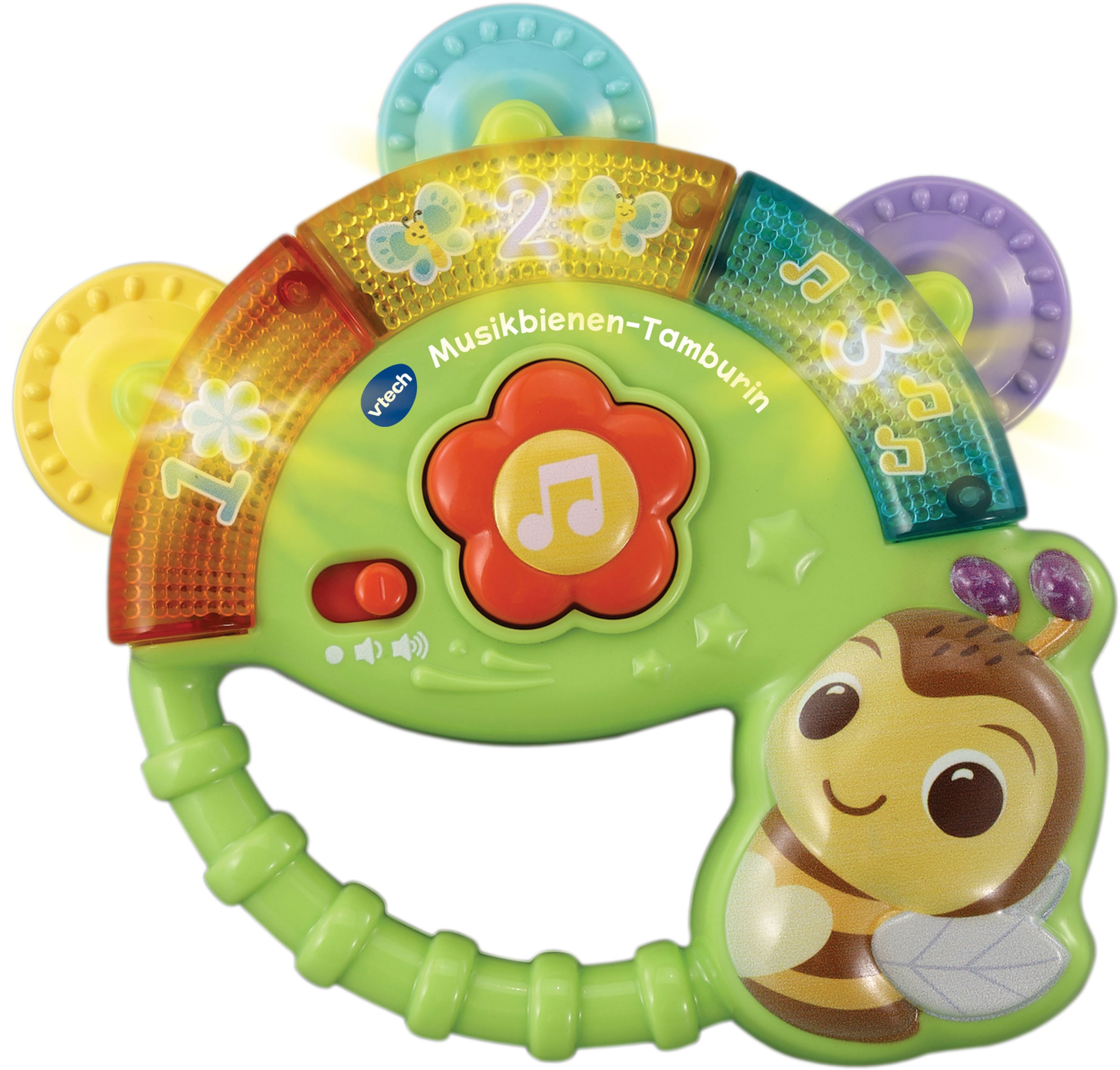Vtech® Lernspielzeug »Vtech Baby, Musikbienen-Tamburin«, mit Licht und Sound